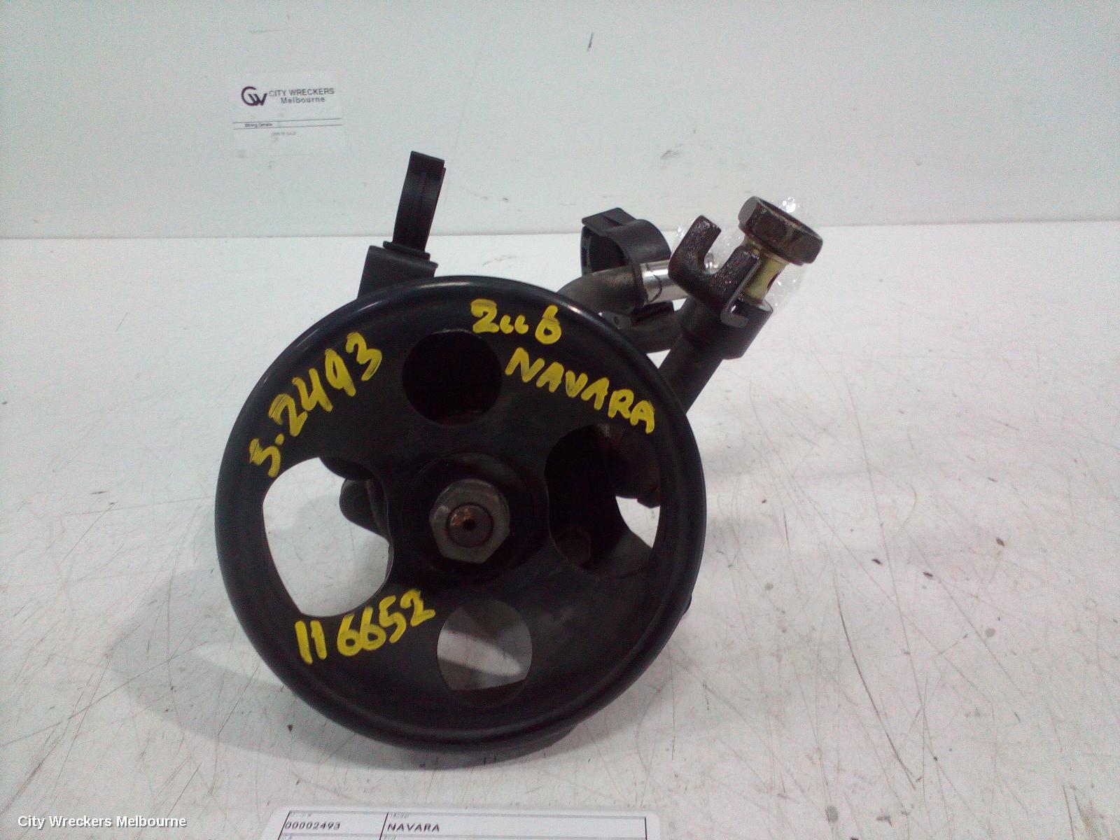 NISSAN NAVARA STEERING PUMP, D40, 4.0, VQ40, PETROL, 09/2005 - 12/2011
