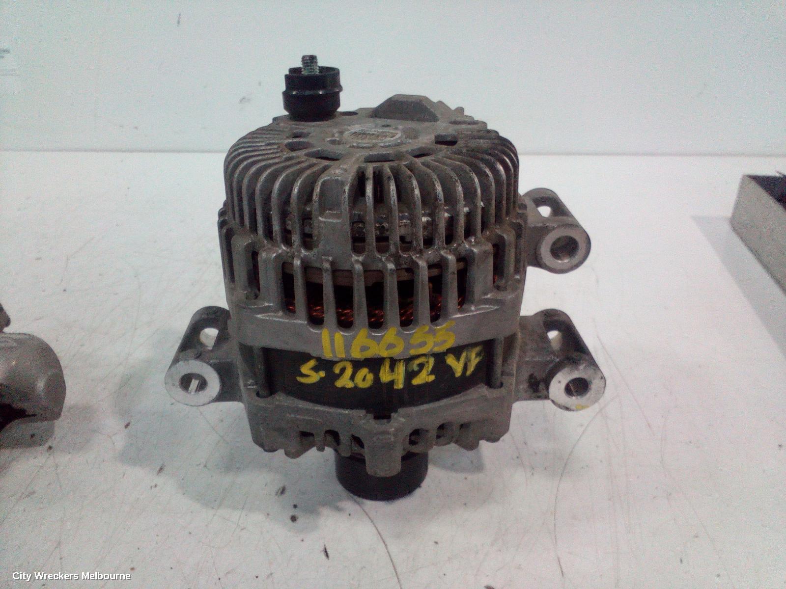 HOLDEN COMMODORE ALTERNATOR, 3.6, LFX/LWR, VF, 05/2013 - 12/2017