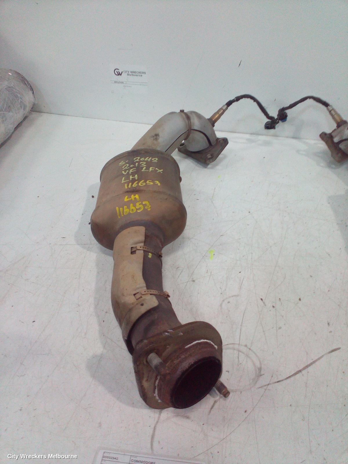 HOLDEN COMMODORE CATALYTIC CONVERTER, MANIFOLD-CAT TYPE, 3.6, LFX, LH SIDE, VF, 05/2013 - 12/2017