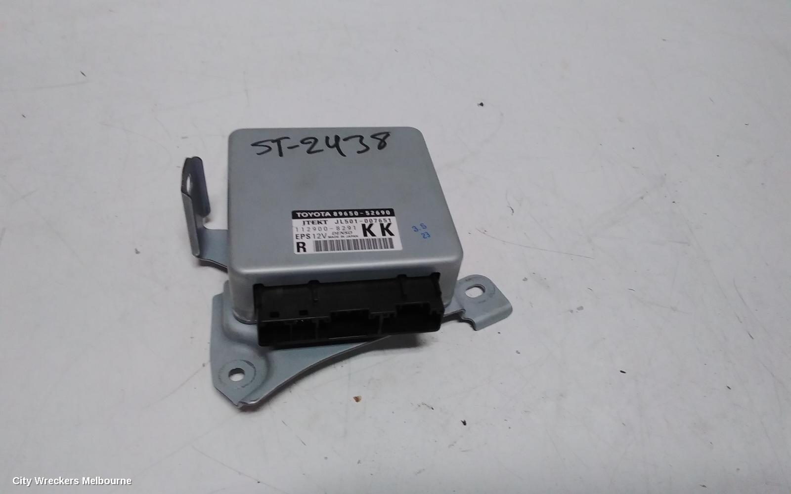 TOYOTA YARIS AIRBAG MODULE/SENSOR, MODULE, NCP13#, P/N 8917052M60, 08/2011 - 12/2019