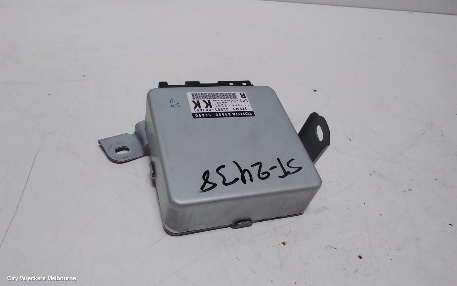 TOYOTA YARIS AIRBAG MODULE/SENSOR, MODULE, NCP13#, P/N 8917052M60, 08/2011 - 12/2019