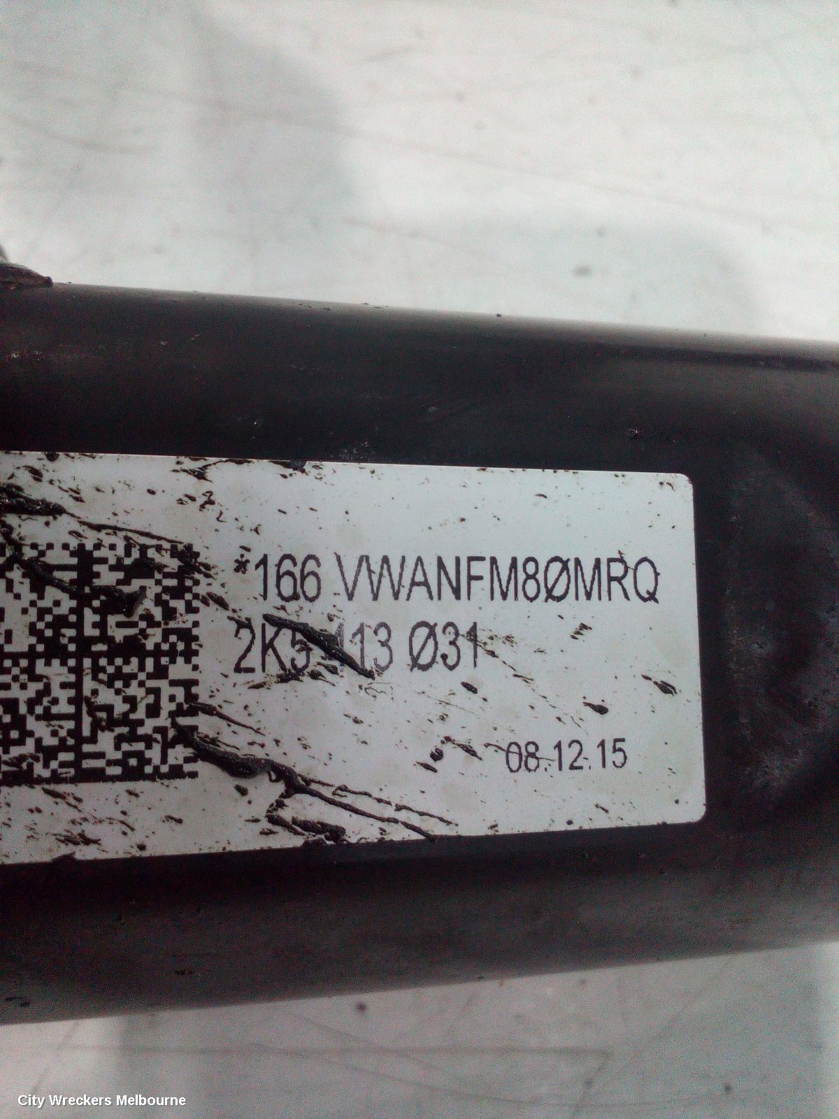VOLKSWAGEN CADDY LEFT FRONT STRUT, 2KN, 12/2015 - 02/2021