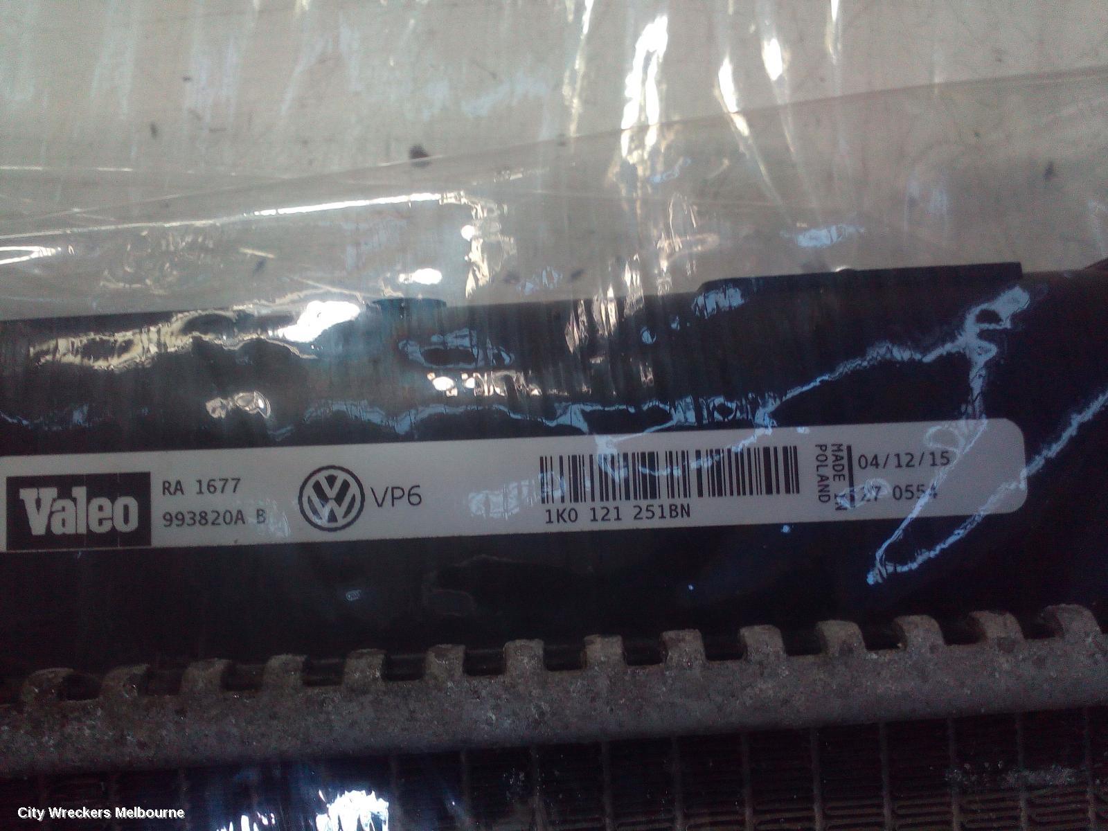 VOLKSWAGEN CADDY RADIATOR, MANUAL, 1.2/1.4, PETROL, 2KN, 07/2015 - 02/2021