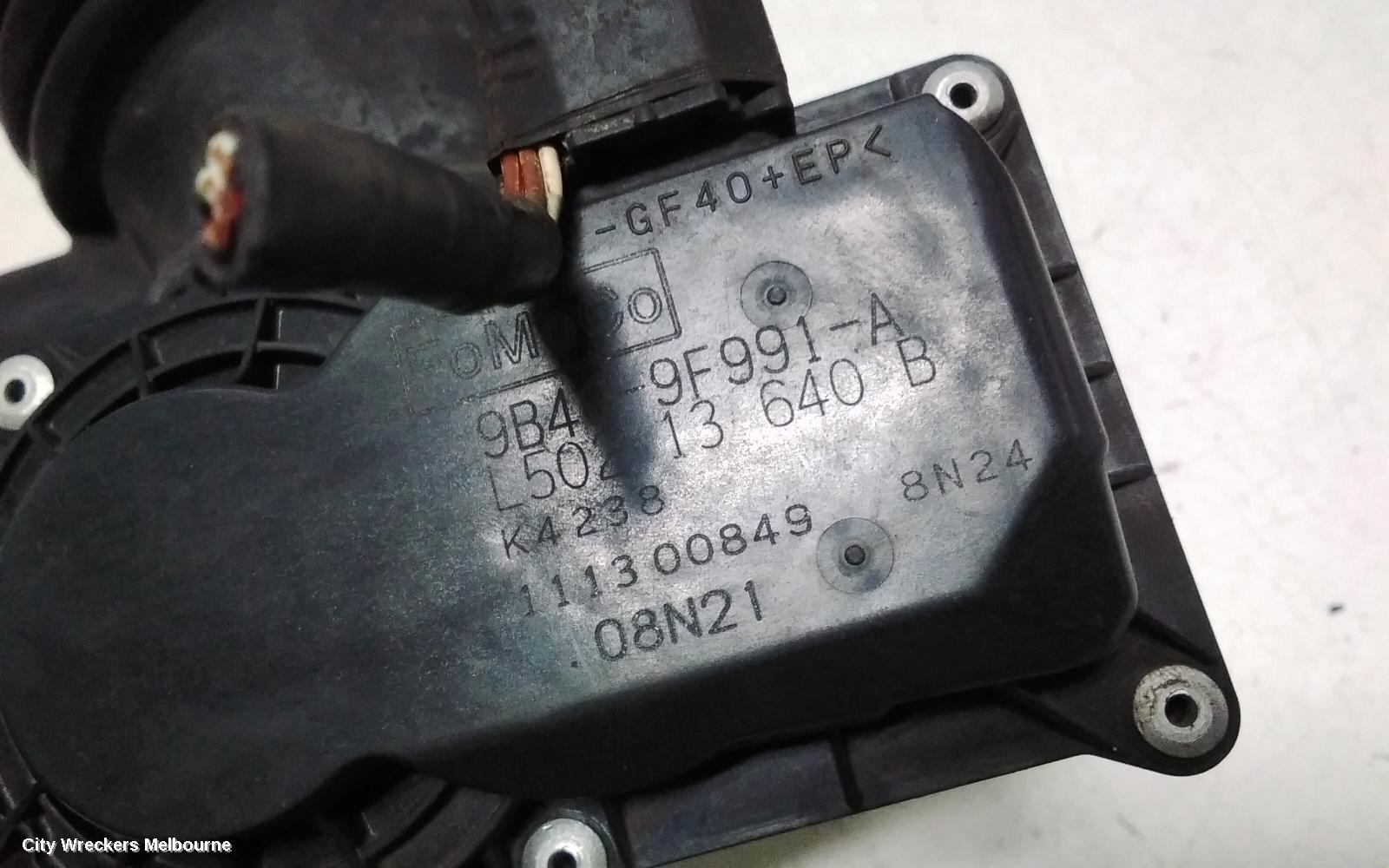 MAZDA CX7 THROTTLE BODY, 2.5, L5, PETROL, ER, 06/2009 - 02/2012