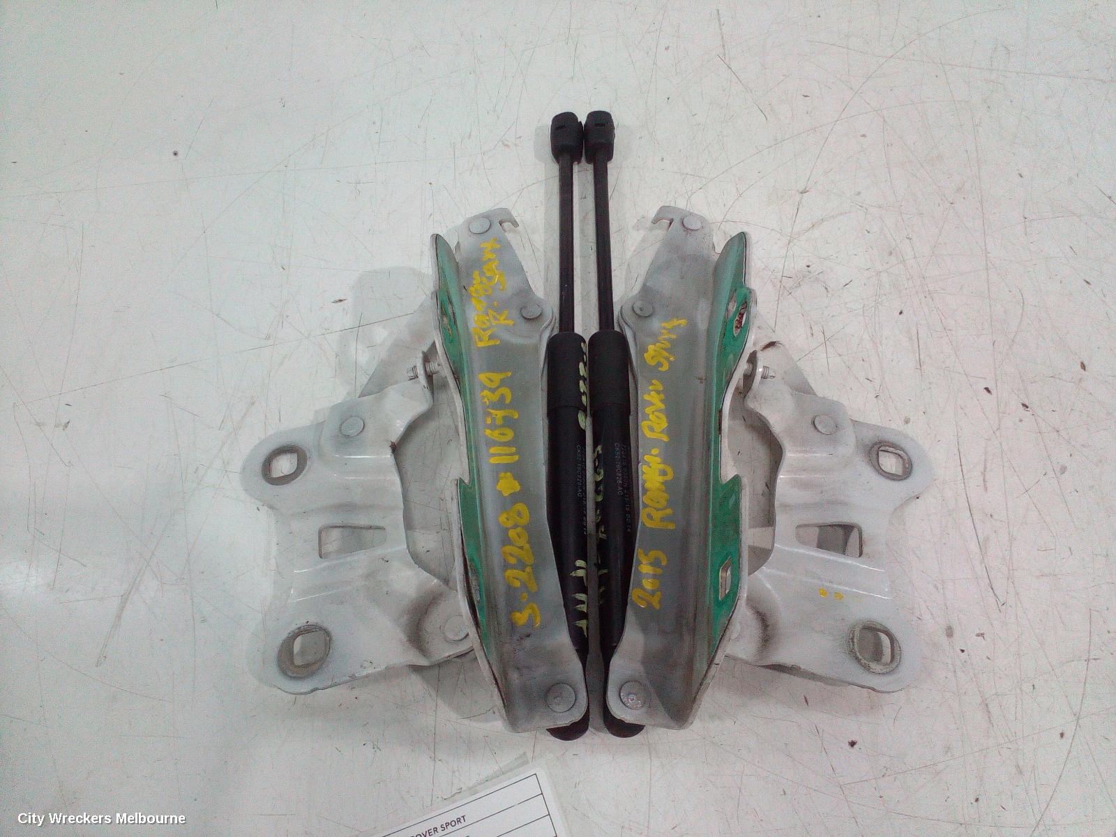 LAND ROVER RANGEROVER SPORT BONNET HINGE/STRUT, L494, 12/2013 - 04/2022