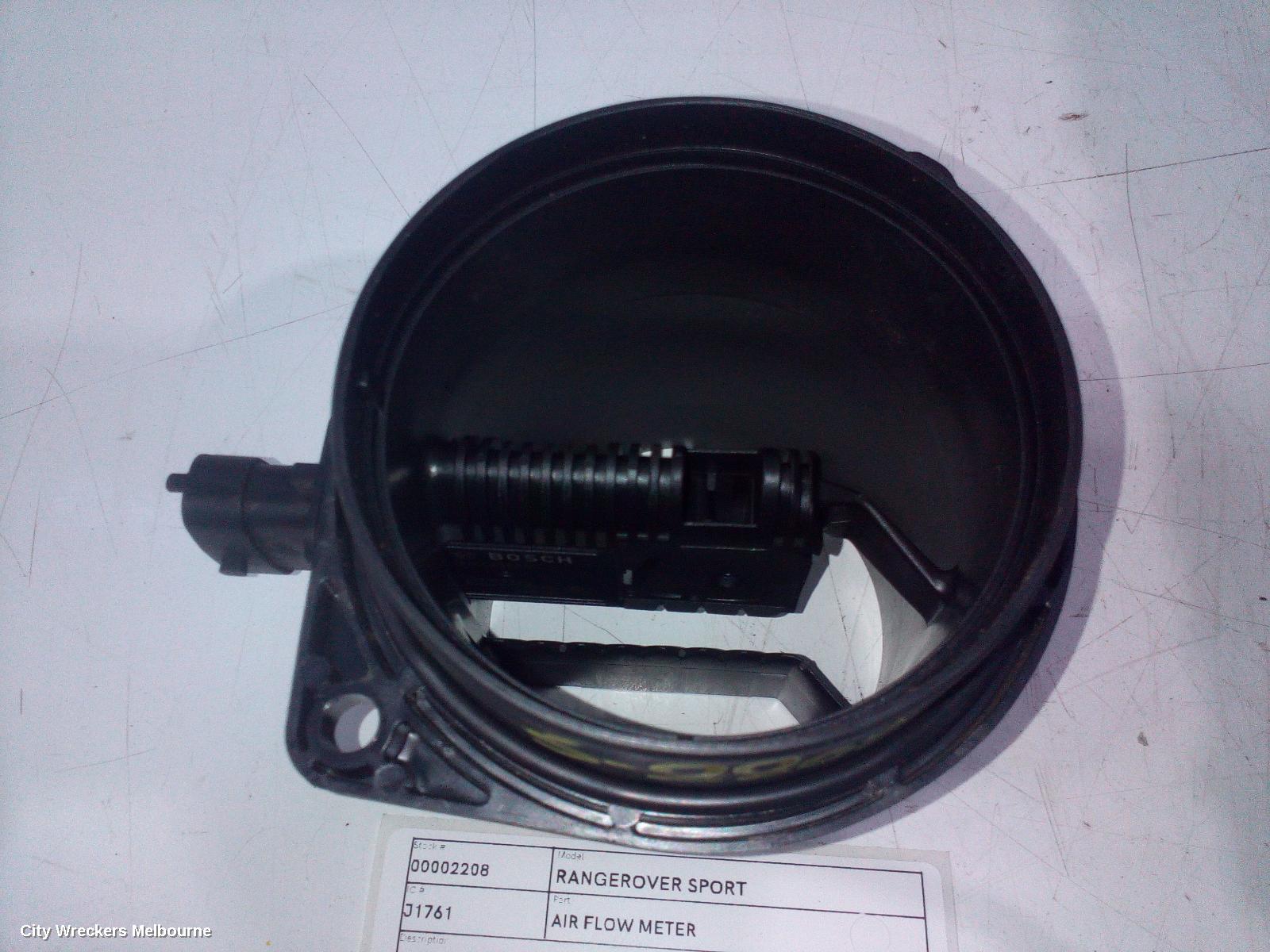 LAND ROVER RANGEROVER SPORT AIR FLOW METER, 3.0, DIESEL, SINGLE TURBO, L494, 12/2014 - 04/2022
