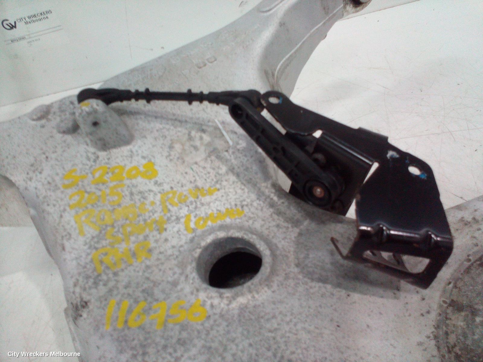 LAND ROVER RANGEROVER SPORT RIGHT REAR TRAILING ARM, L494, LOWER CONTROL ARM, 12/2013 - 04/2022