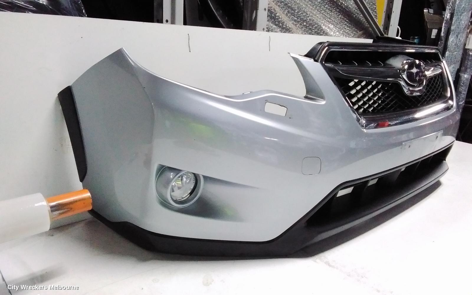 SUBARU XV FRONT BUMPER, G4X, W/ H/LAMP WASHER TYPE, 08/2011 - 09/2015