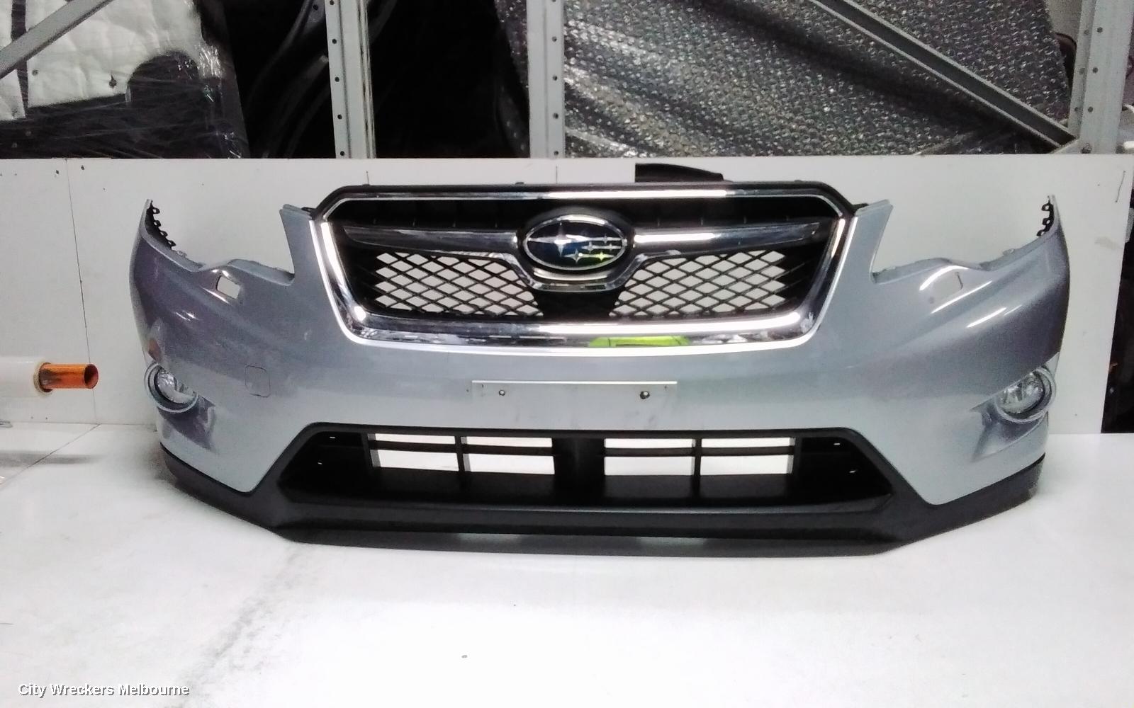 SUBARU XV FRONT BUMPER, G4X, W/ H/LAMP WASHER TYPE, 08/2011 - 09/2015