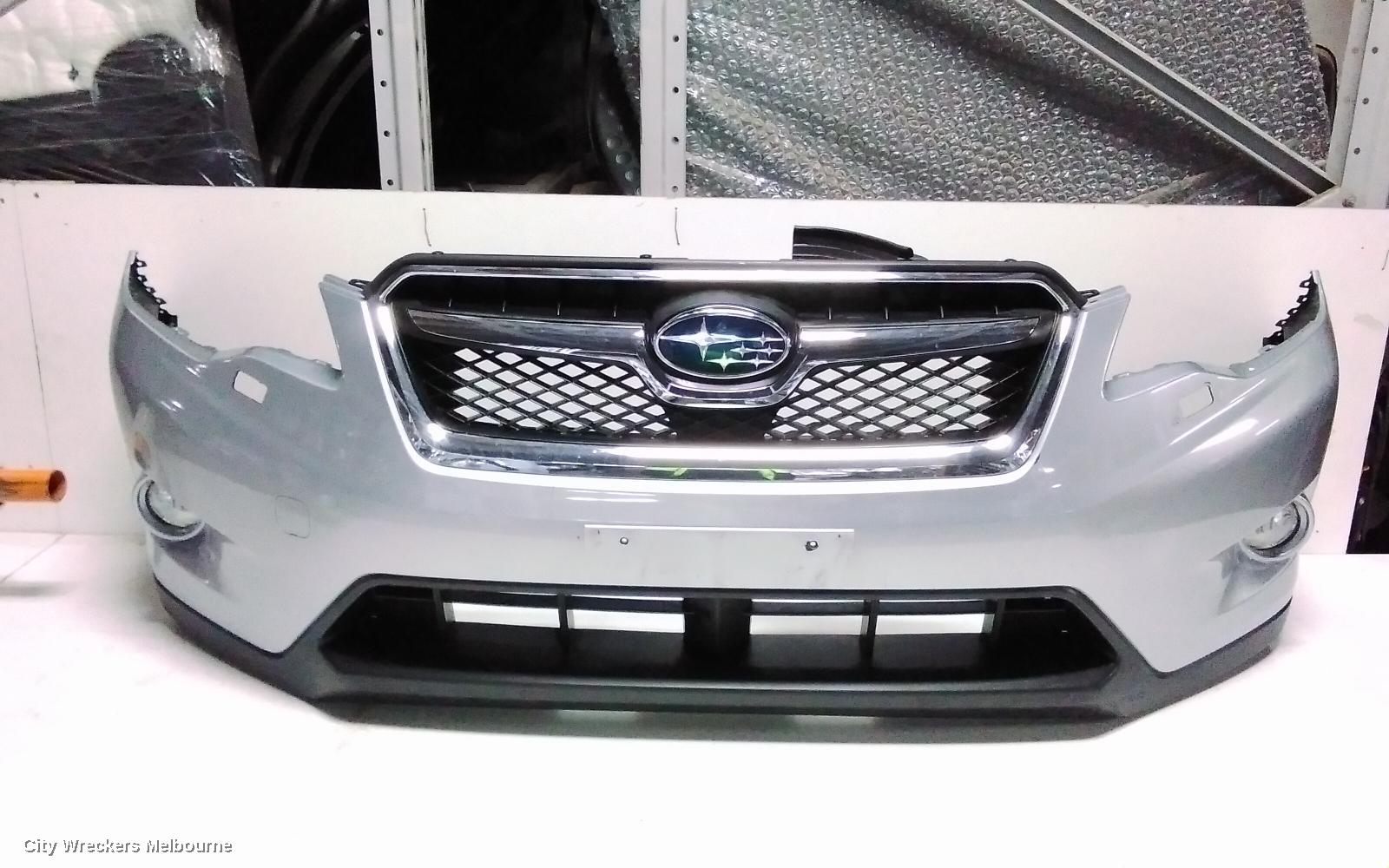 SUBARU XV FRONT BUMPER, G4X, W/ H/LAMP WASHER TYPE, 08/2011 - 09/2015