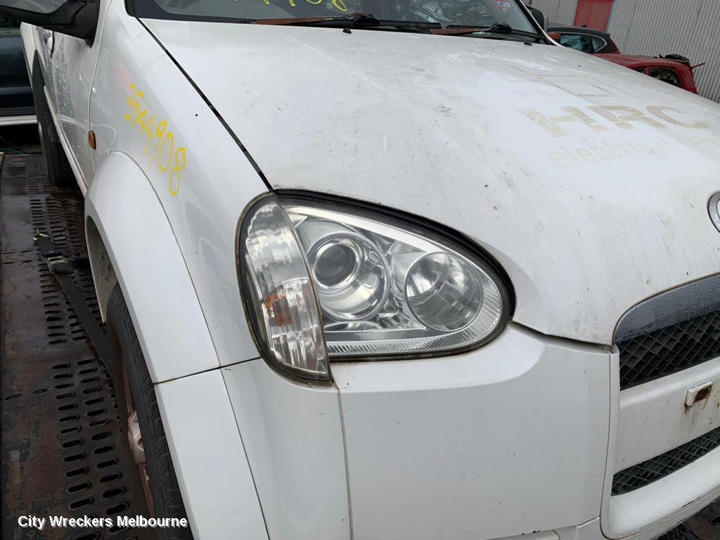 GREAT WALL V200/V240 LEFT GUARD, K2, 07/2009 - 03/2011