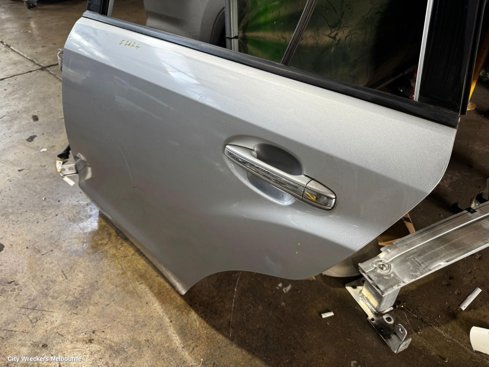 SUBARU XV LEFT REAR DOOR/SLIDING, G4X, 08/2011 - 04/2017