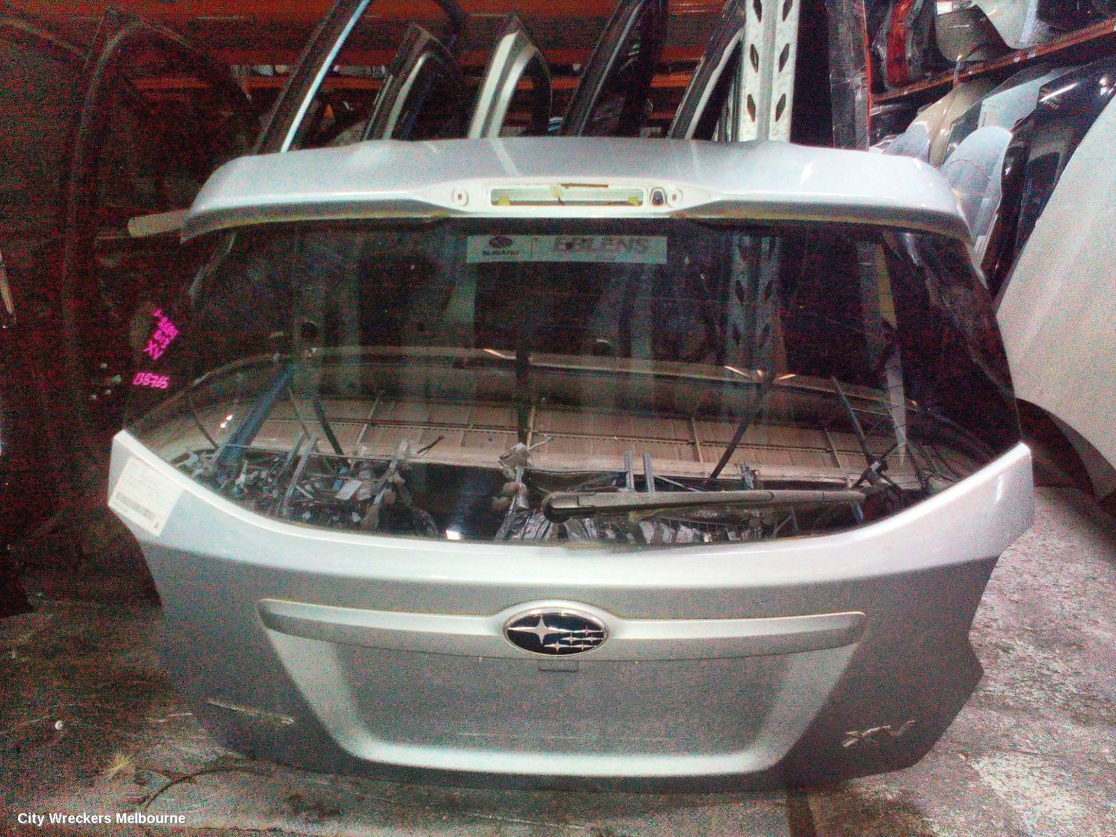 SUBARU XV BOOTLID/TAILGATE, TAILGATE, G4X, SPOILERED TYPE, 08/2011 - 04/2017