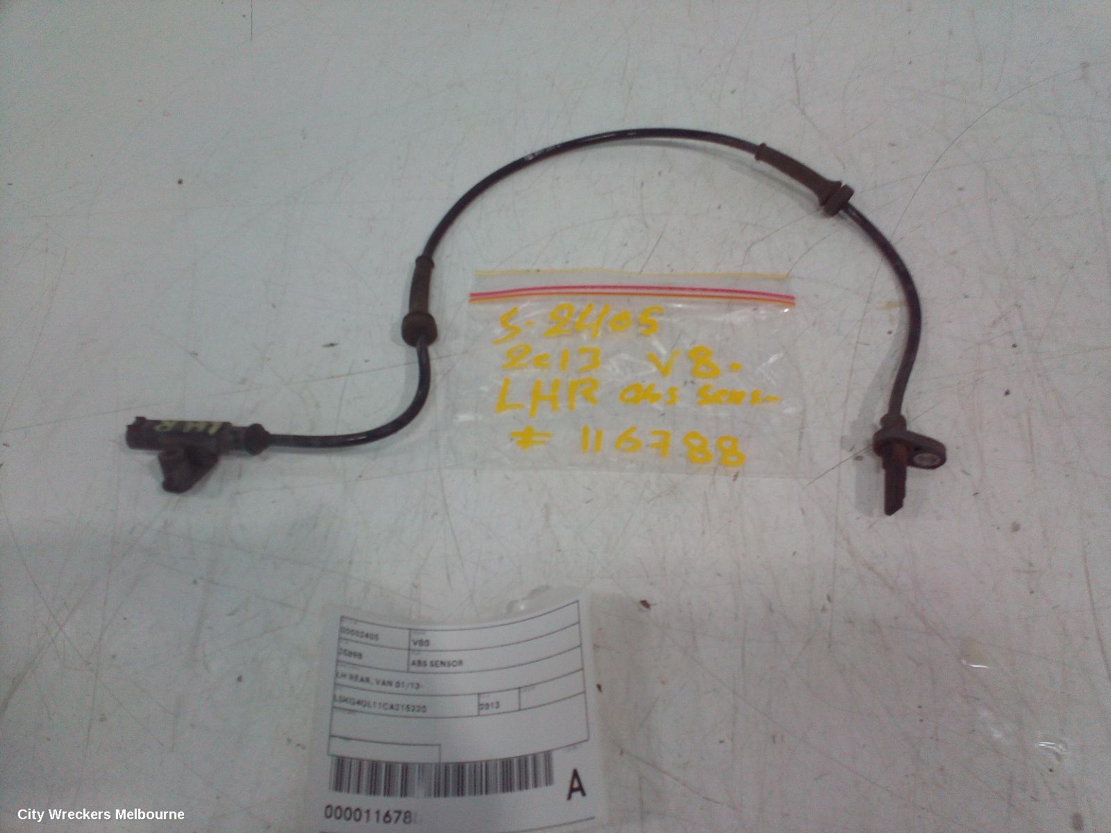 LDV V80 ABS SENSOR, LH REAR, VAN 01/2013 ONWARDS
