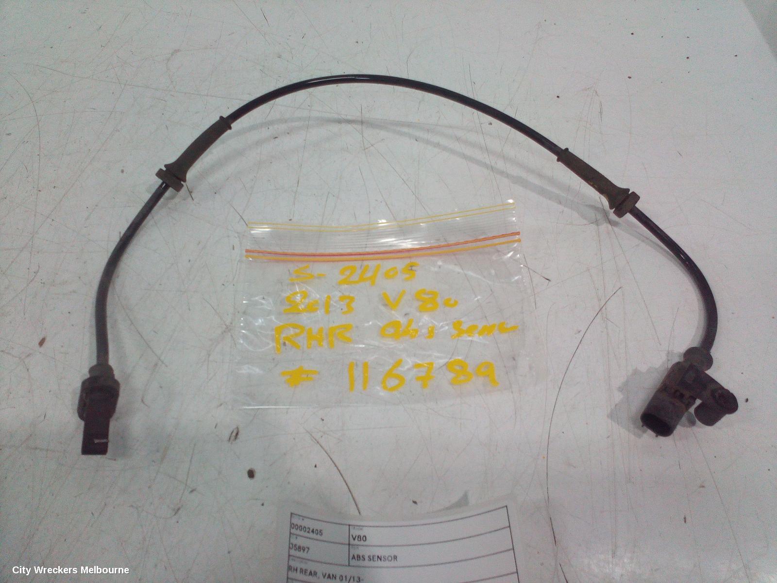 LDV V80 ABS SENSOR, RH REAR, VAN 01/2013 ONWARDS