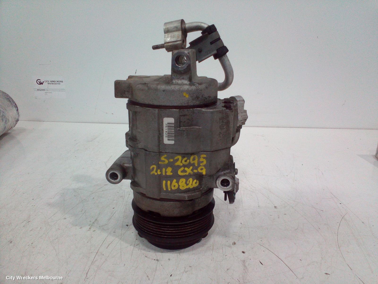 MAZDA CX9 A/C COMPRESSOR, TB, 12/2007 - 12/2015