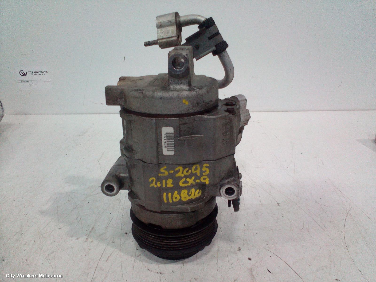 MAZDA CX9 A/C COMPRESSOR, TB, 12/2007 - 12/2015