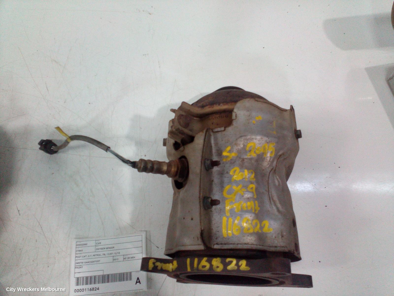 MAZDA CX9 CATALYTIC CONVERTER, BOLT ON CAT TYPE (TO MANIFOLD), 3.7, PETROL, FRONT, TB, 12/2007 - 12/2015