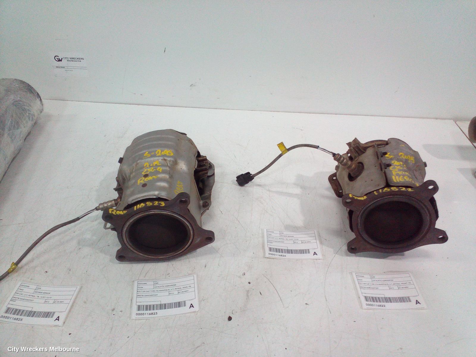 MAZDA CX9 CATALYTIC CONVERTER, BOLT ON CAT TYPE (TO MANIFOLD), 3.7, PETROL, REAR, TB, 12/2007 - 12/2015