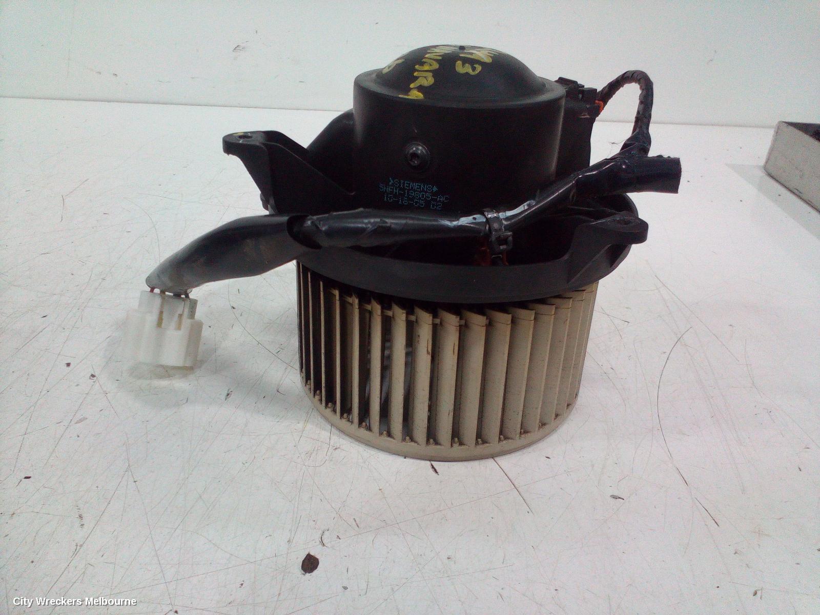 NISSAN NAVARA HEATER FAN MOTOR, D40 (VIN VSK), 09/2005 - 04/2010