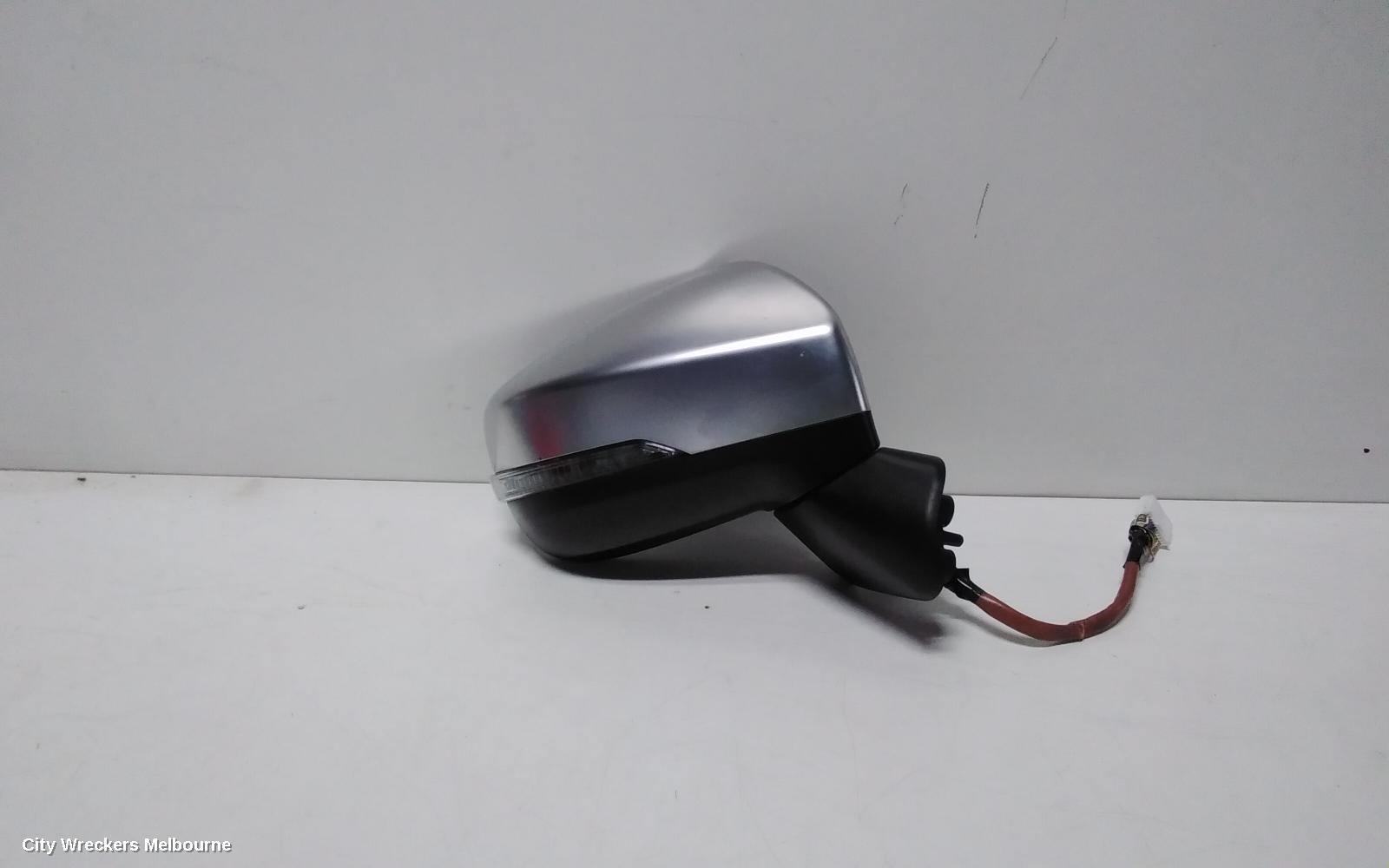 SUBARU FORESTER RIGHT DOOR MIRROR, SK, POWER FOLD, NON MEMORY, NON CAMERA, BODY COLOUR, 08/2018 ONWARDS