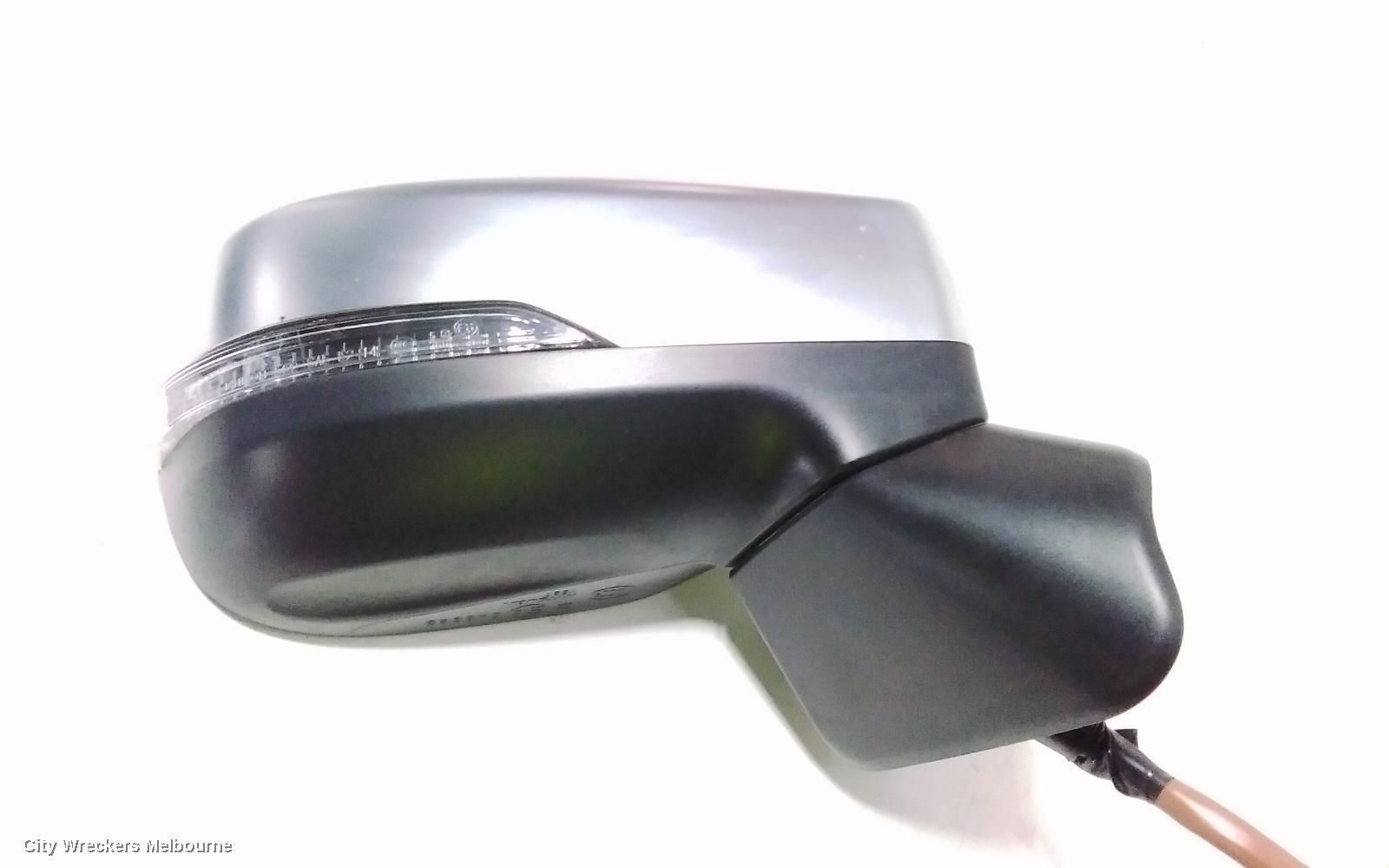 SUBARU FORESTER RIGHT DOOR MIRROR, SK, POWER FOLD, NON MEMORY, NON CAMERA, BODY COLOUR, 08/2018 ONWARDS