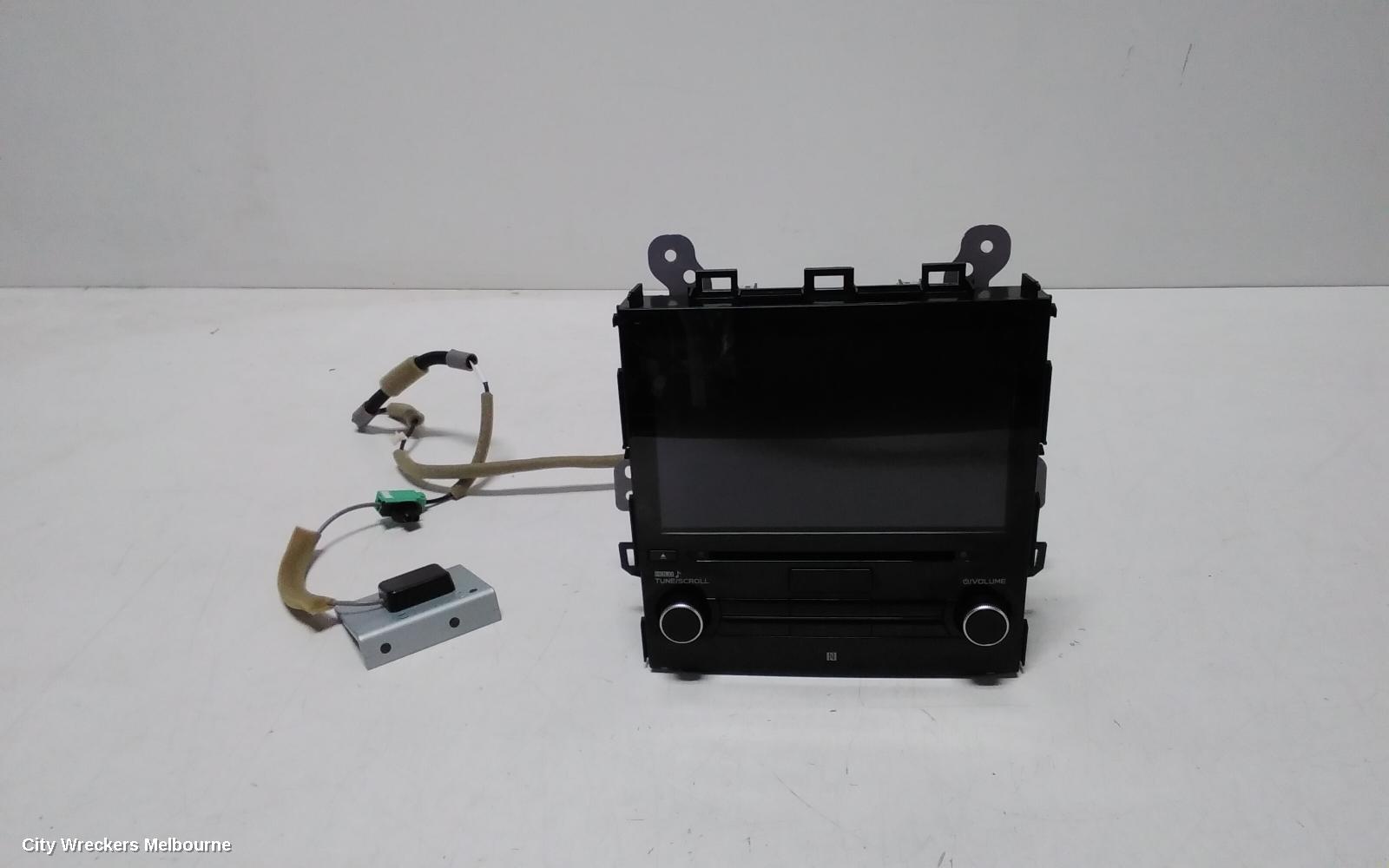 SUBARU FORESTER RADIO/CD/DVD/SAT/TV, HEAD UNIT & TOUCHSCREEN, 8IN, W/ SAT NAV TYPE, SK, 08/2018 ONWARDS