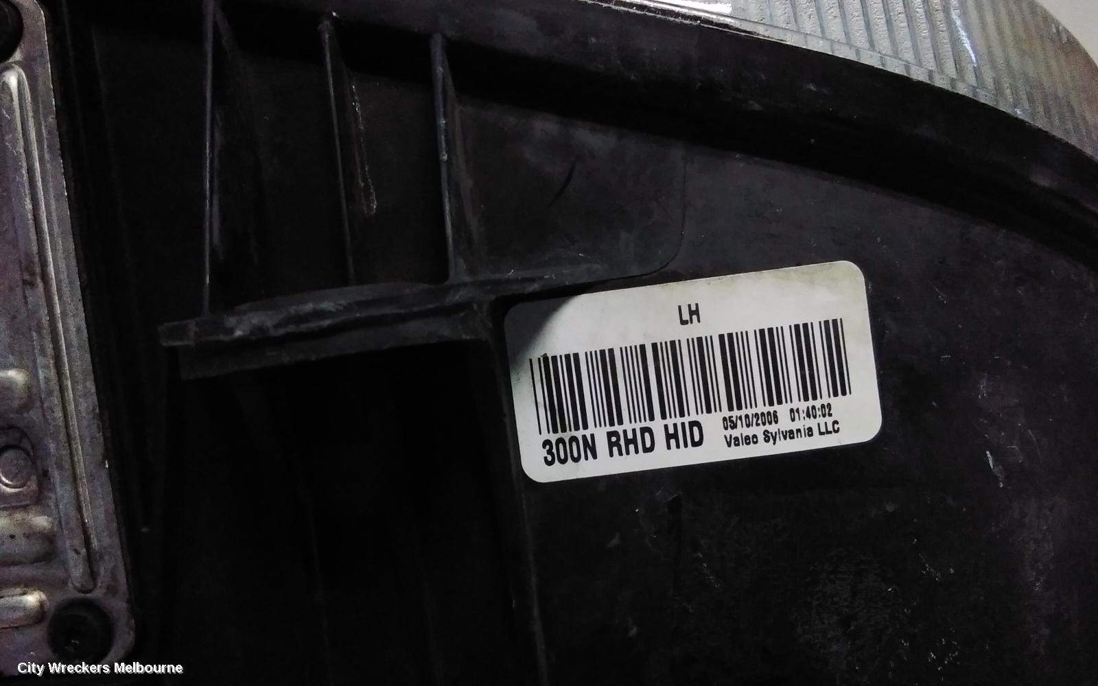 CHRYSLER 300C LEFT HEADLAMP, XENON, 11/2005 - 12/2011