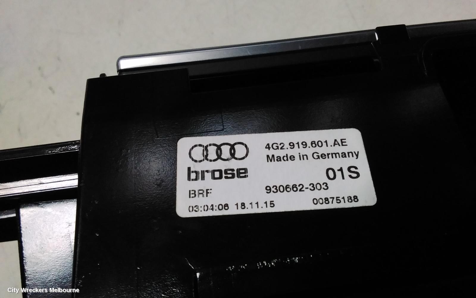 AUDI A6 RADIO/CD/DVD/SAT/TV, DISPLAY UNIT, 4G/C7, 04/2011 - 06/2018