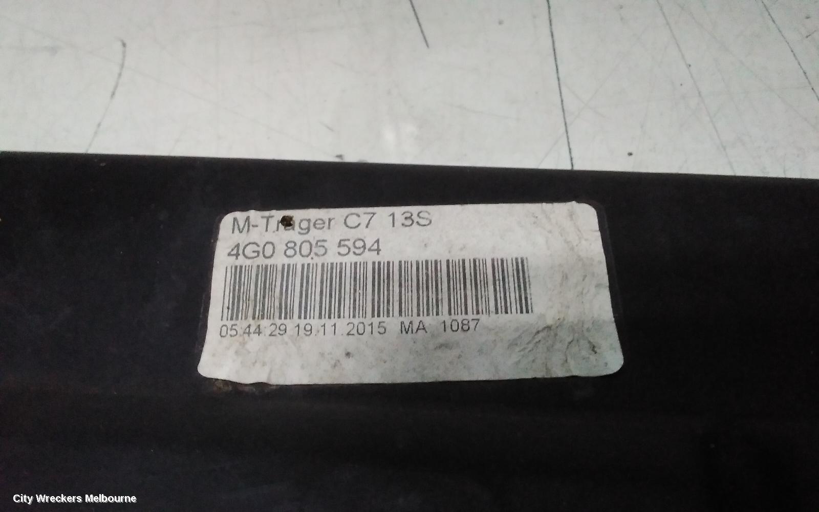 AUDI A6 RADIATOR SUPPORT, 4G/C7, 04/2011 - 06/2018
