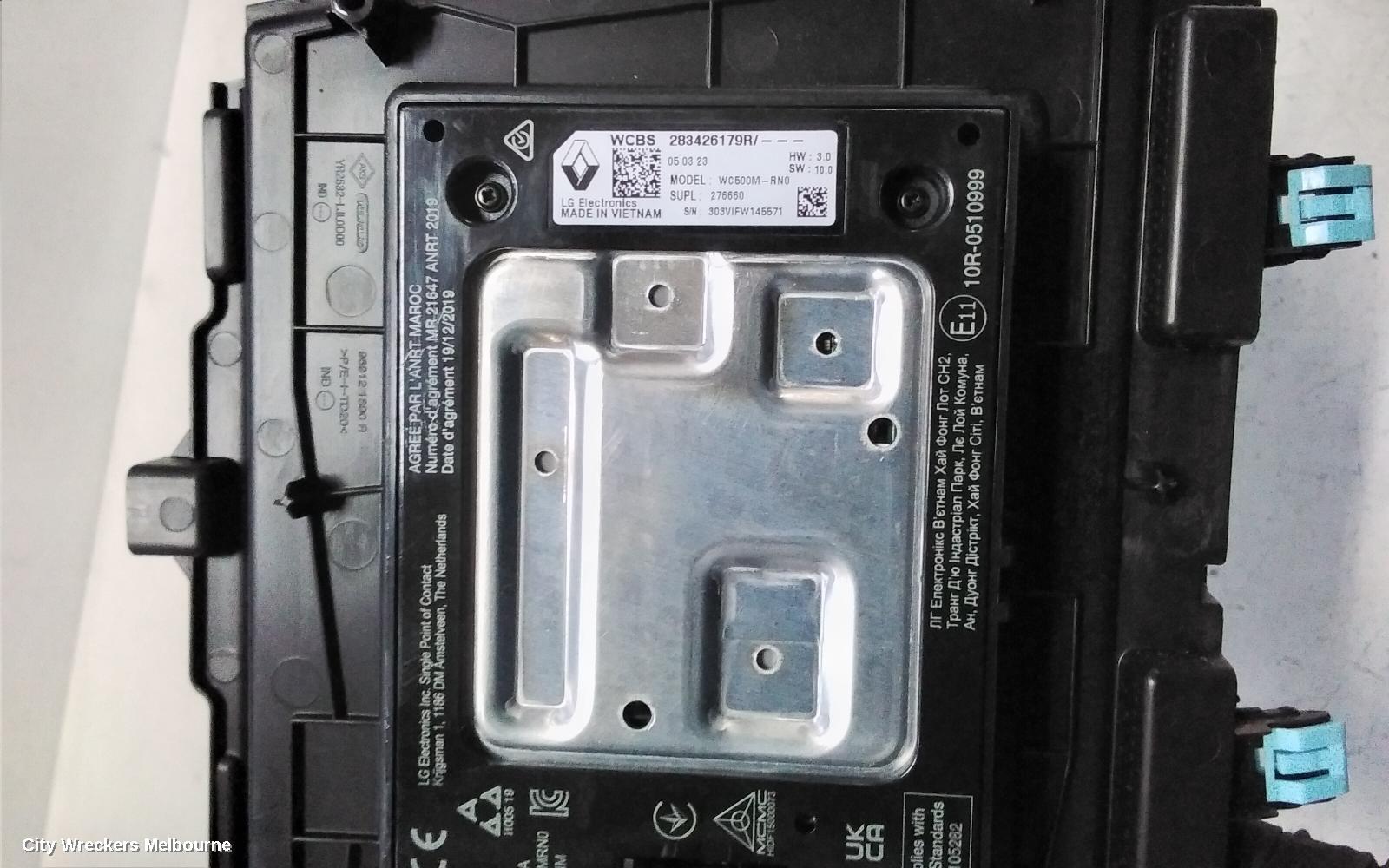 RENAULT ARKANA, JL1, 05/2021 ONWARDS, MOBIL CHARGER : 136469