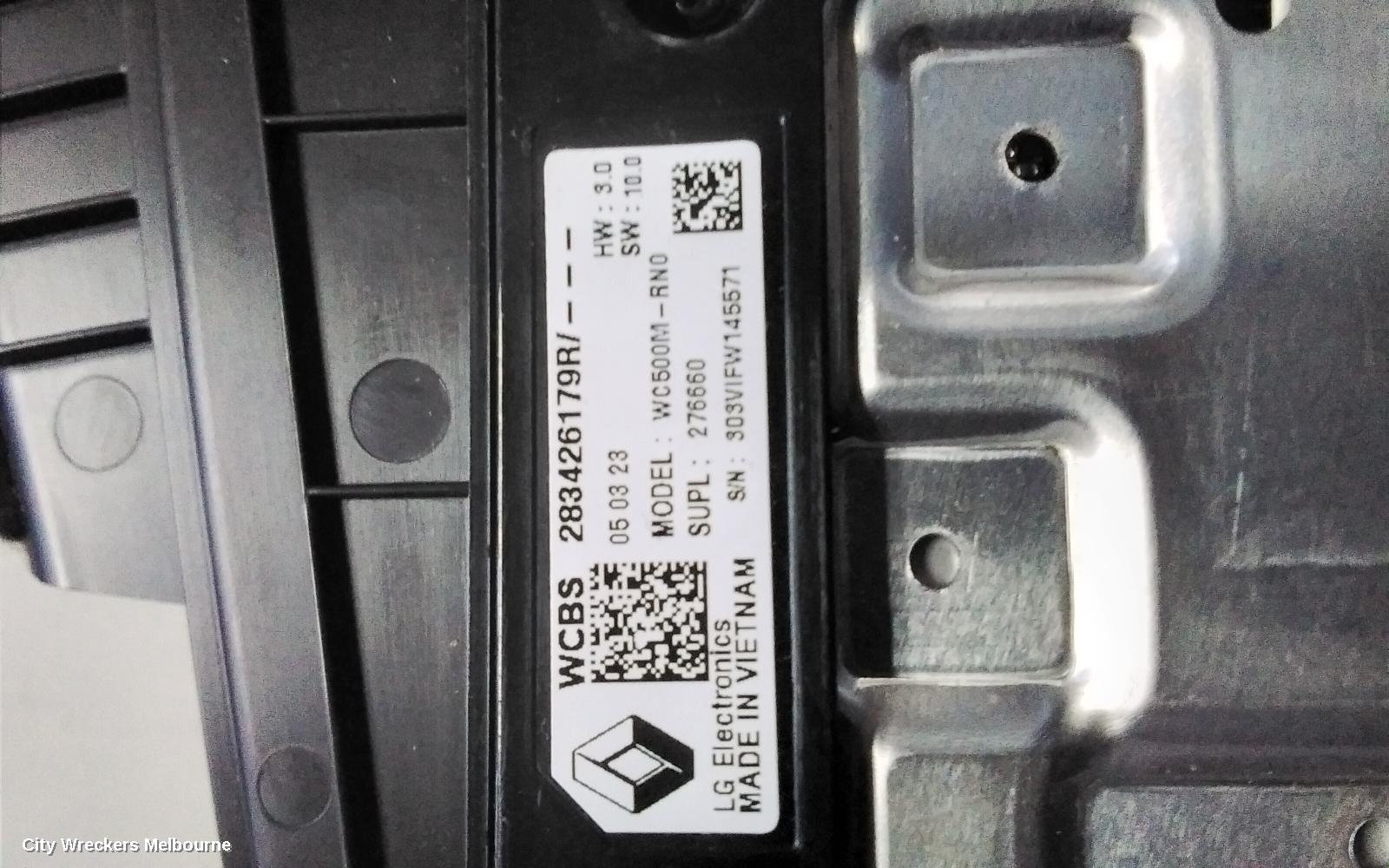 RENAULT ARKANA, JL1, 05/2021 ONWARDS, MOBIL CHARGER : 136469