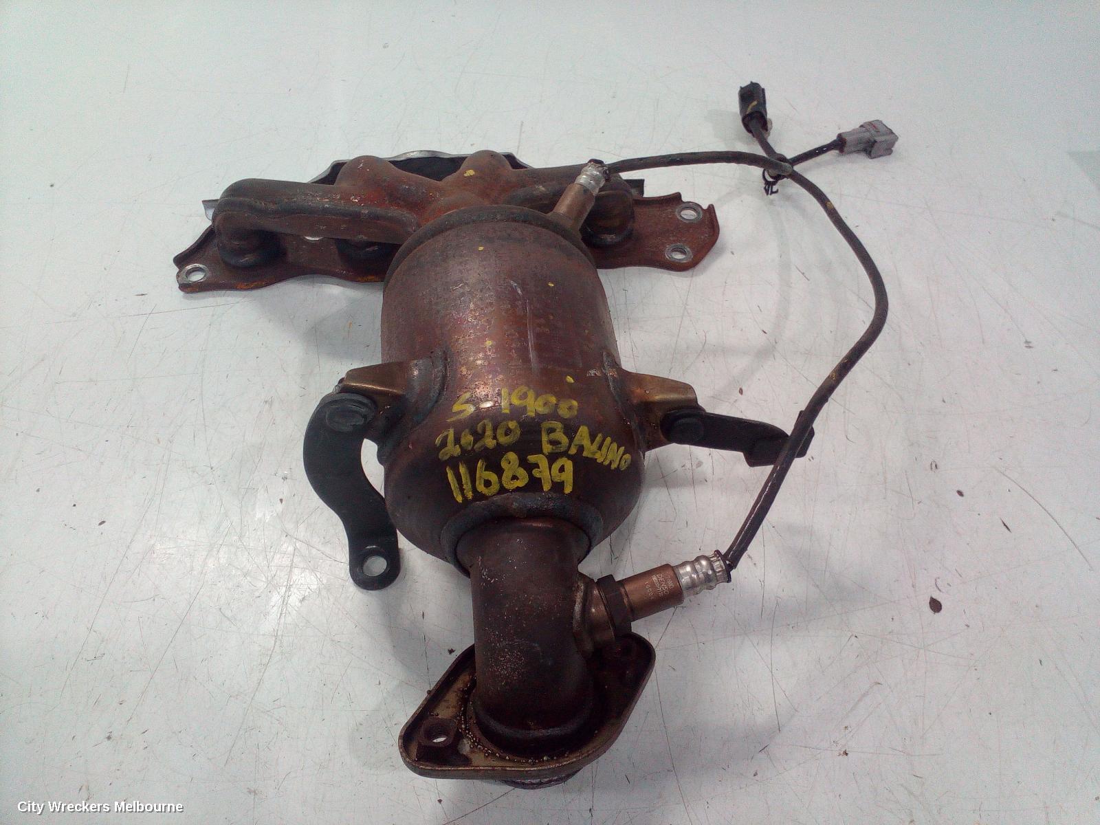 SUZUKI BALENO CATALYTIC CONVERTER, MANIFOLD-CAT TYPE, 1.4, PETROL, EW, 04/2016 - 12/2022