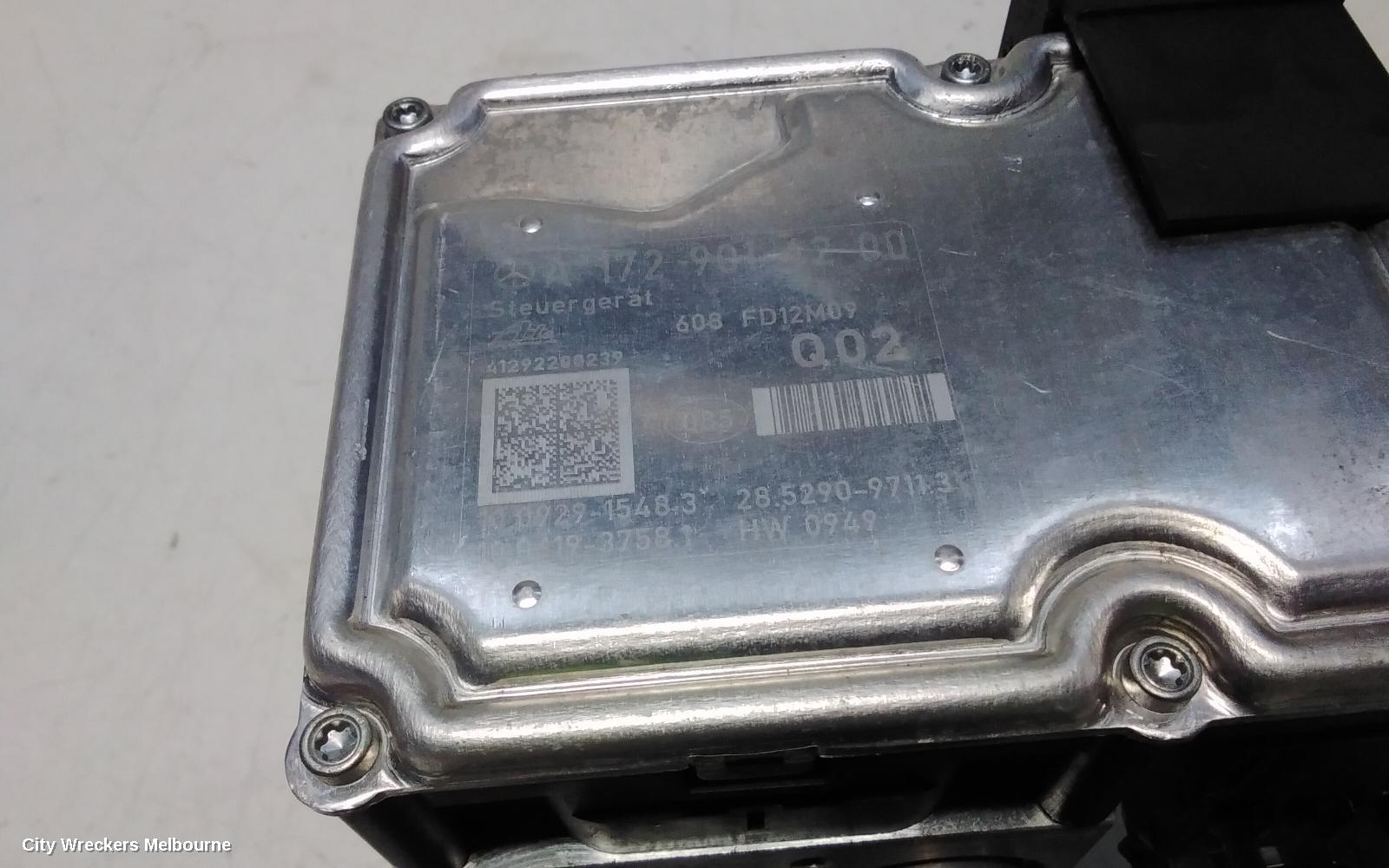MERCEDES C CLASS ABS PUMP/MODULATOR, W204/S204/C204, P/N A1724313512, 05/2011 - 01/2015