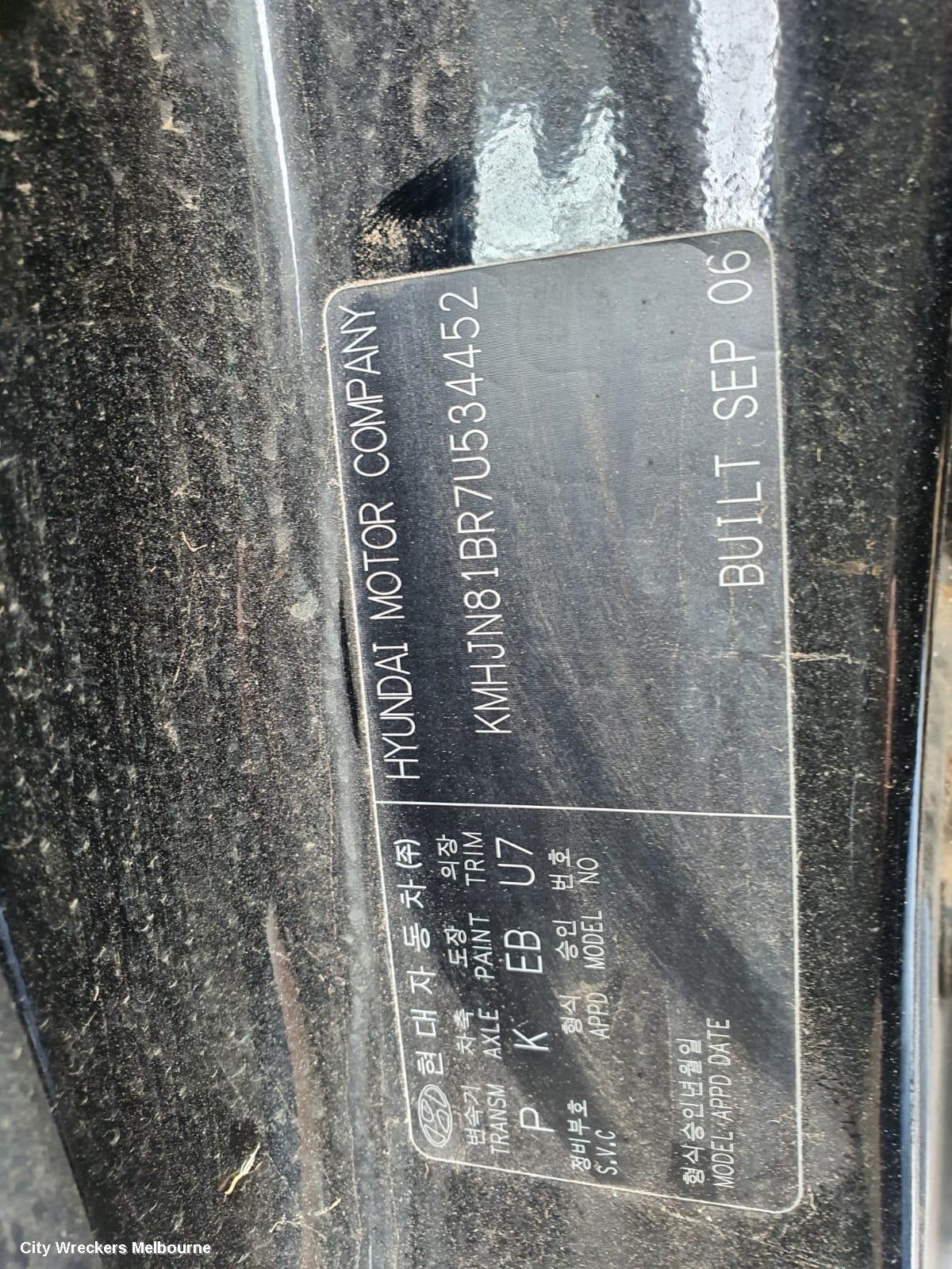 HYUNDAI TUCSON GRILLE, RADIATOR GRILLE, 08/2004 - 06/2008
