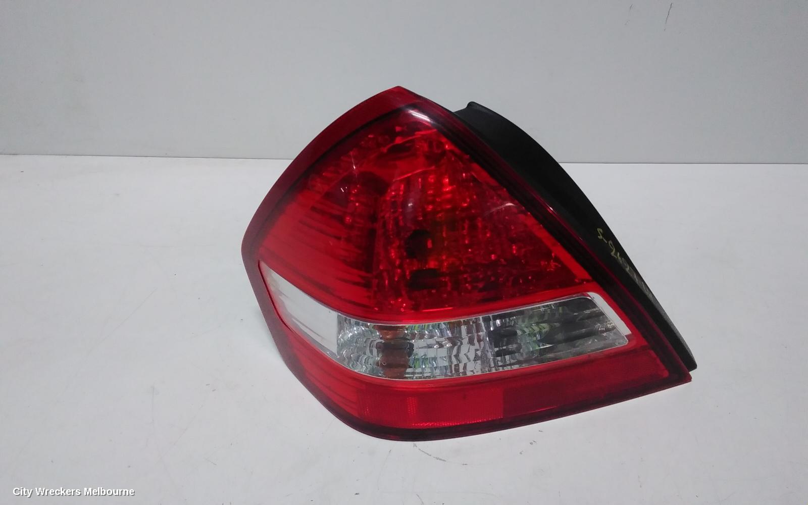 NISSAN TIIDA LEFT TAILLIGHT, C11, SEDAN, LENS# 4088, 09/2004 - 01/2013