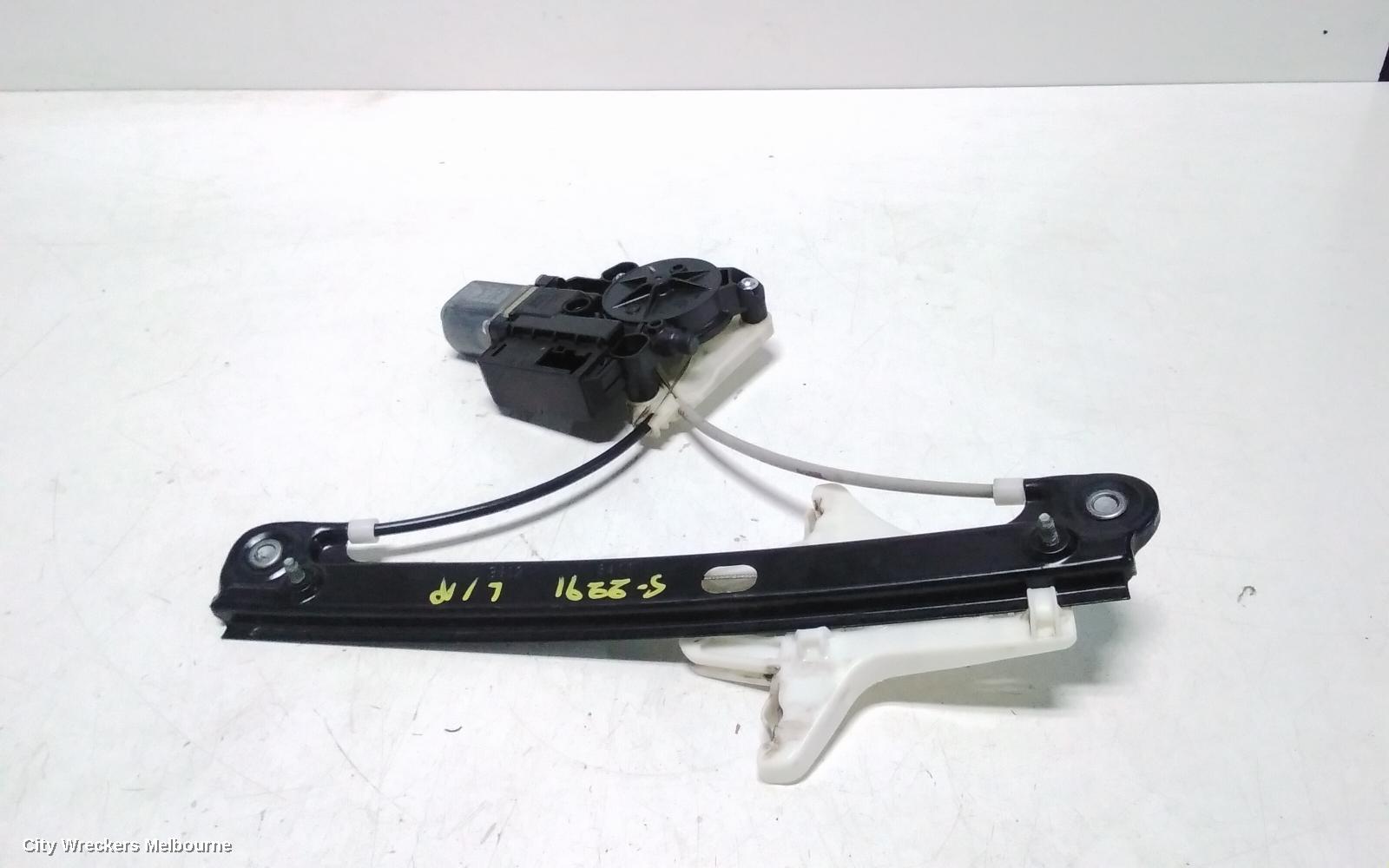 VOLKSWAGEN POLO LEFT REAR WND REG/MOTOR, 6R, 05/2010 - 09/2017