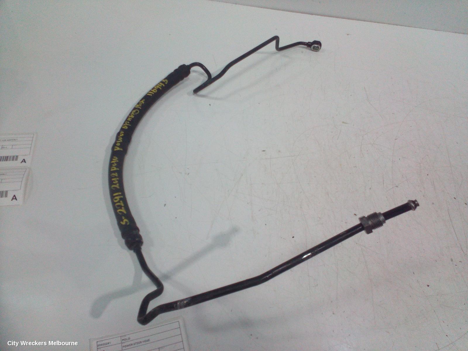 VOLKSWAGEN POLO POWER STEER HOSE, 6R, 05/2010 - 09/2017