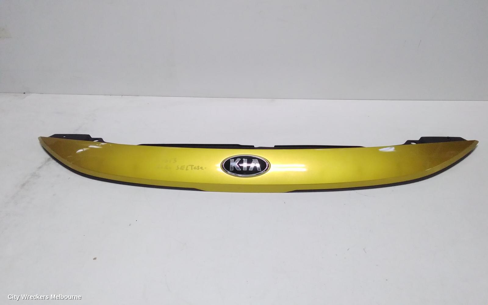 KIA SELTOS GRILLE, BONNET CATCH COVER, SP2, 07/2019 - 07/2022