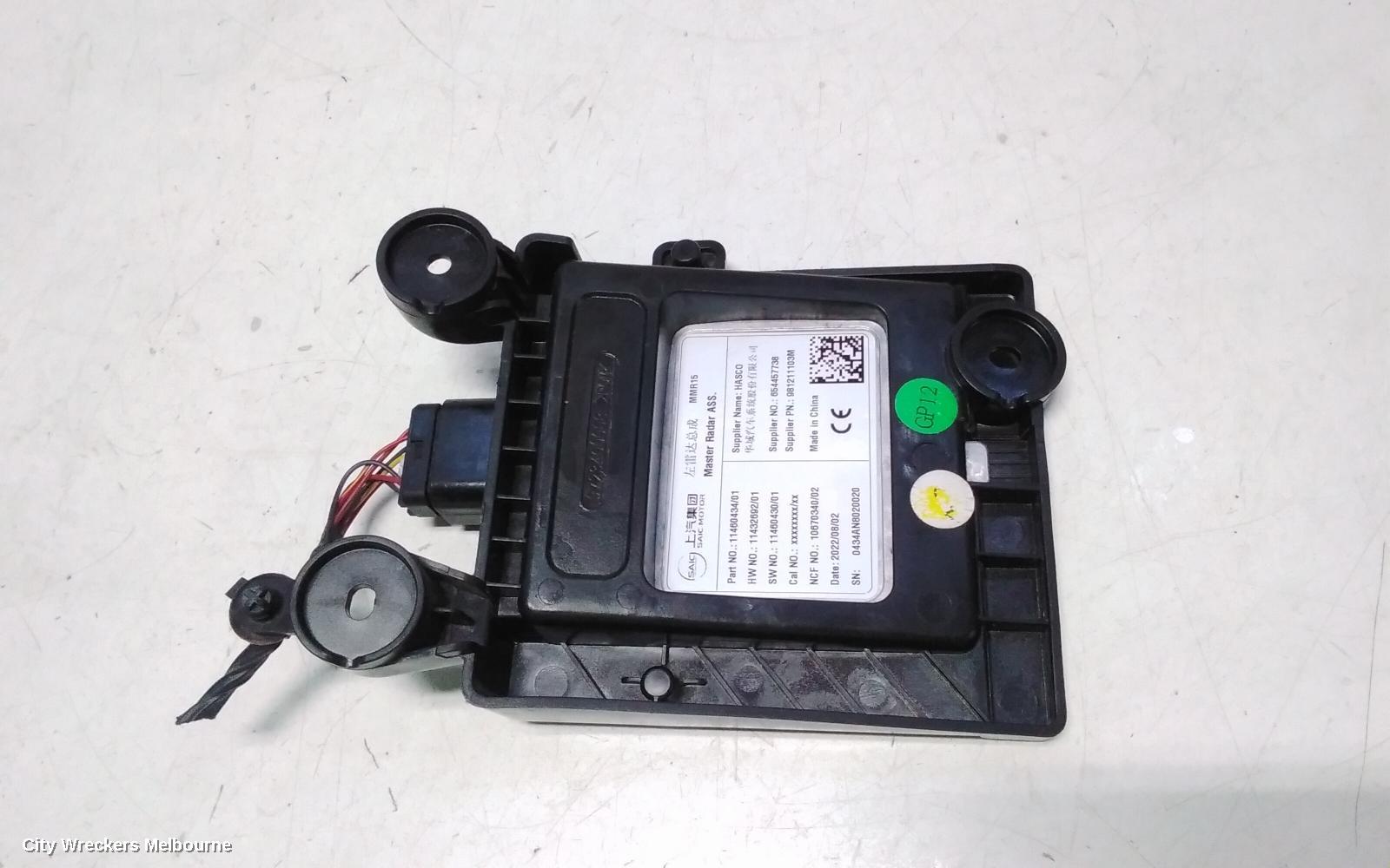 MG HS, SAS23, 08/2019 - 12/2024, LHR BLIND SPOT SENSOR: 116981