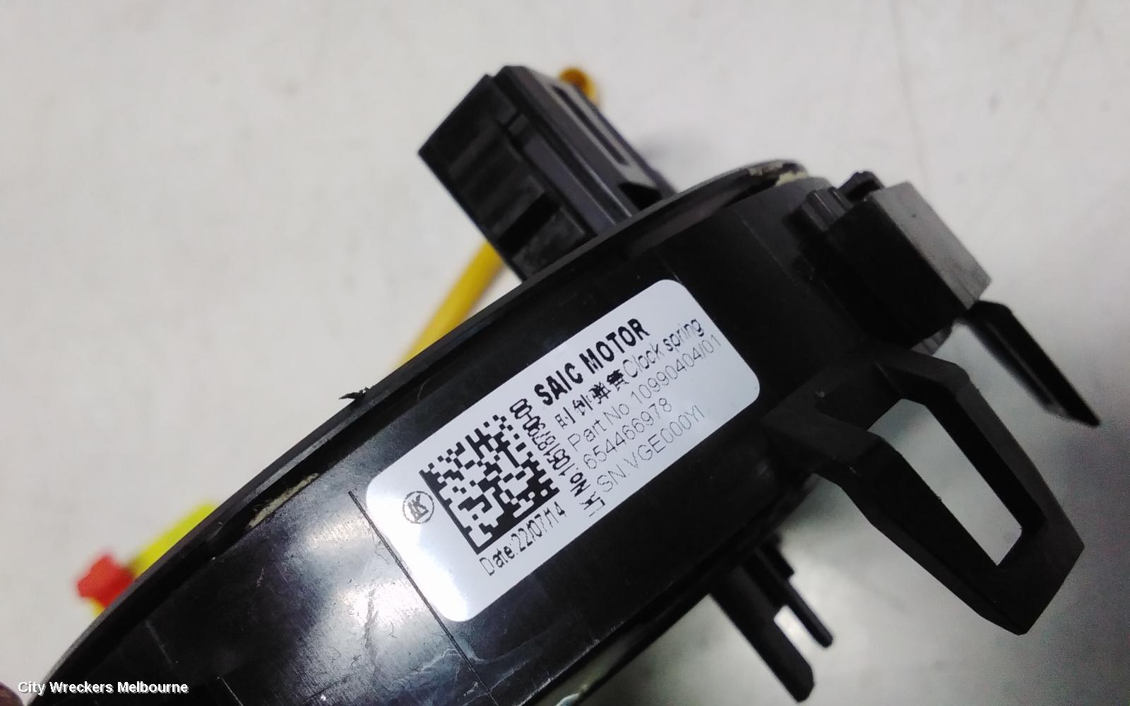 MG HS AIRBAG MODULE/SENSOR, CLOCKSPRING, SAS23, 09/2019 ONWARDS