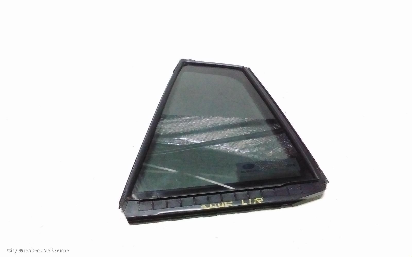 SUBARU XV LEFT REAR 1/4 DOOR GLASS, G5X, 03/2017 - 06/2023