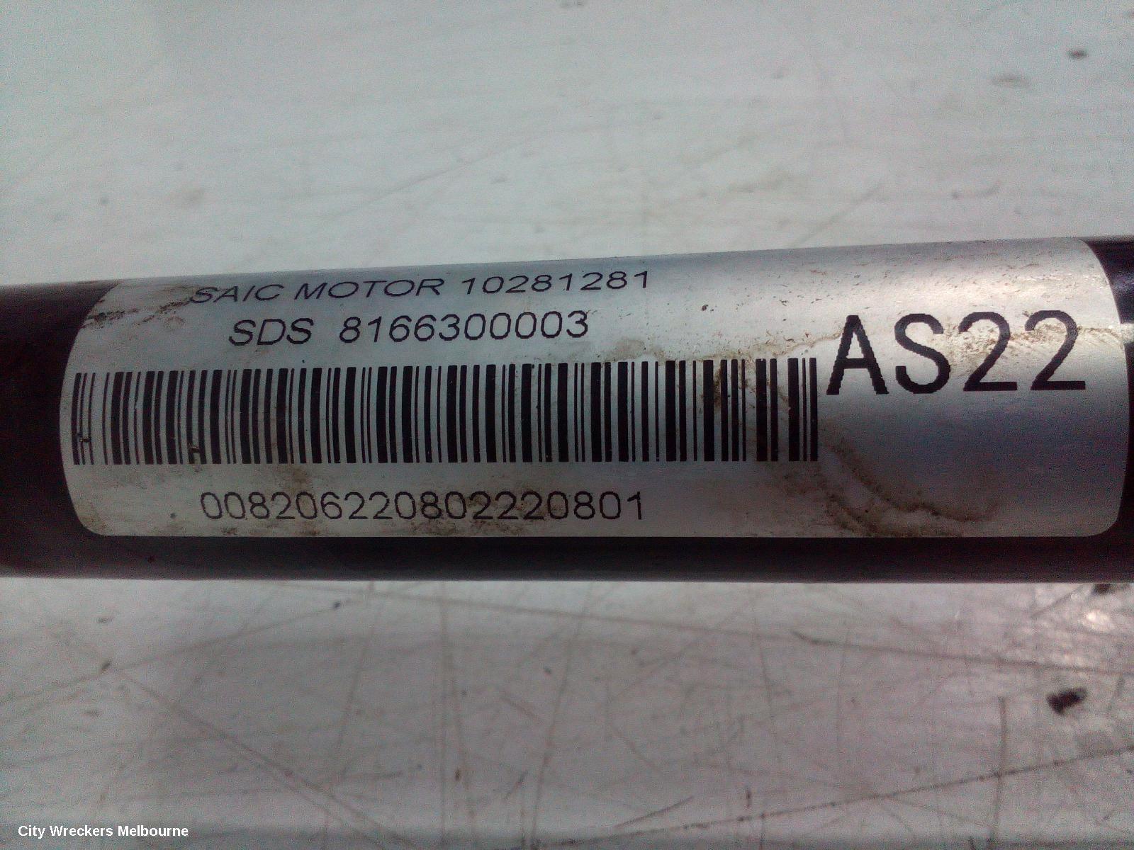 MG HS LEFT DRIVESHAFT, SAS23, 08/2019 - 12/2024