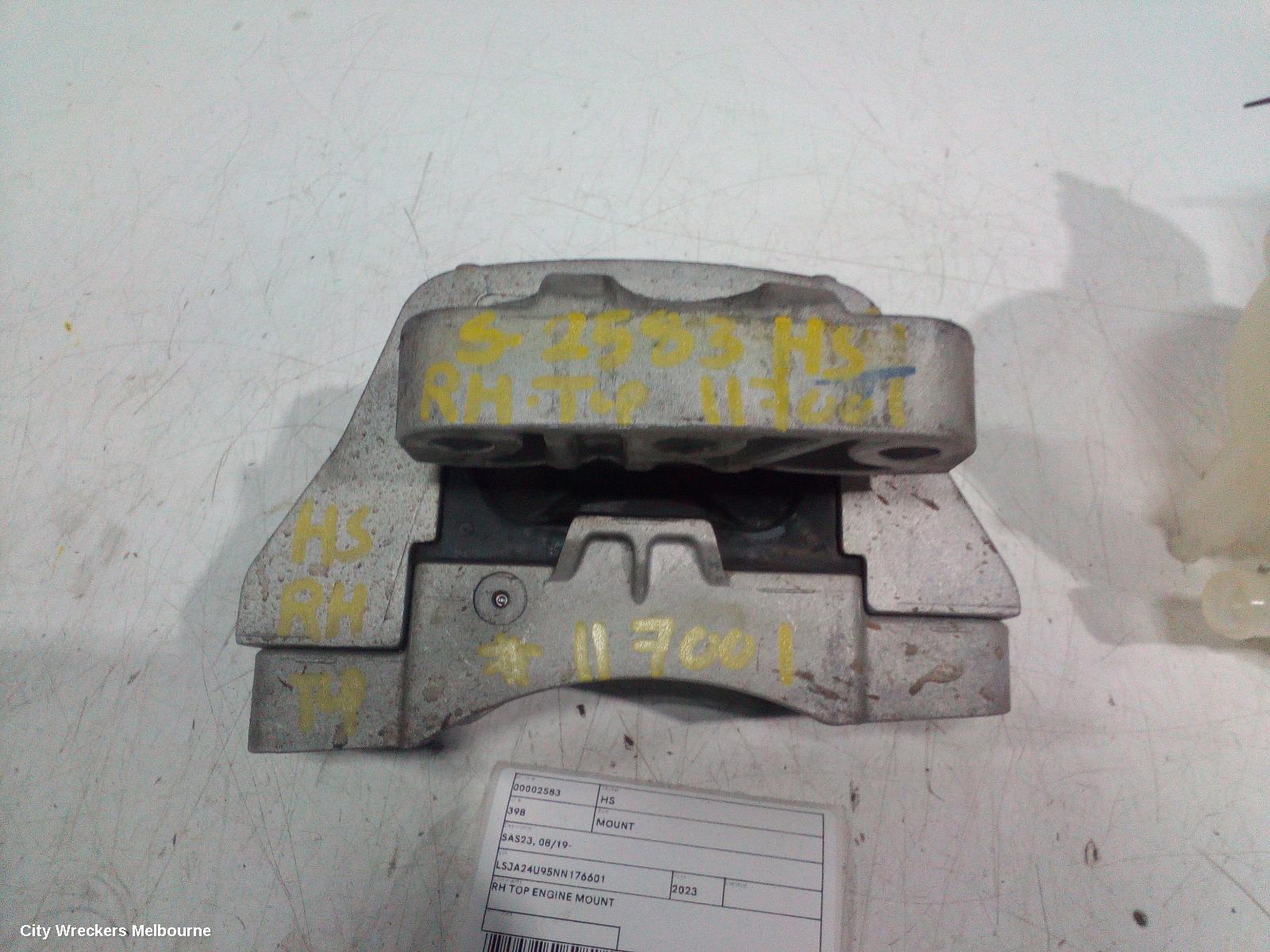 MG HS MOUNT, SAS23, 08/2019 - 12/2024