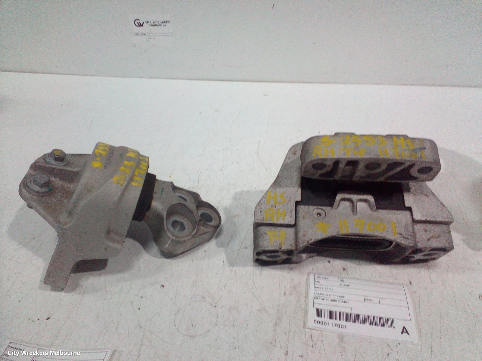 MG HS MOUNT, SAS23, 08/2019 - 12/2024