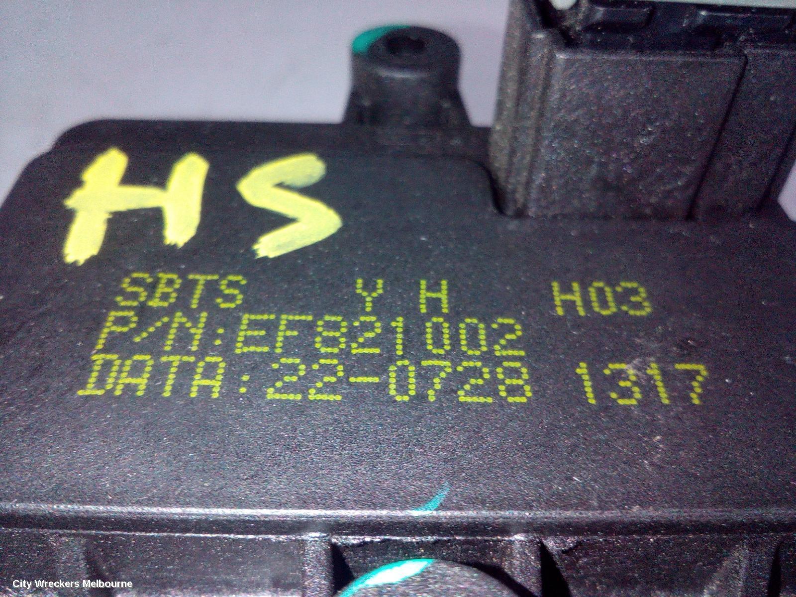 MG HS FAN SPEED RESISTOR, SAS23, 08/2019 - 12/2024
