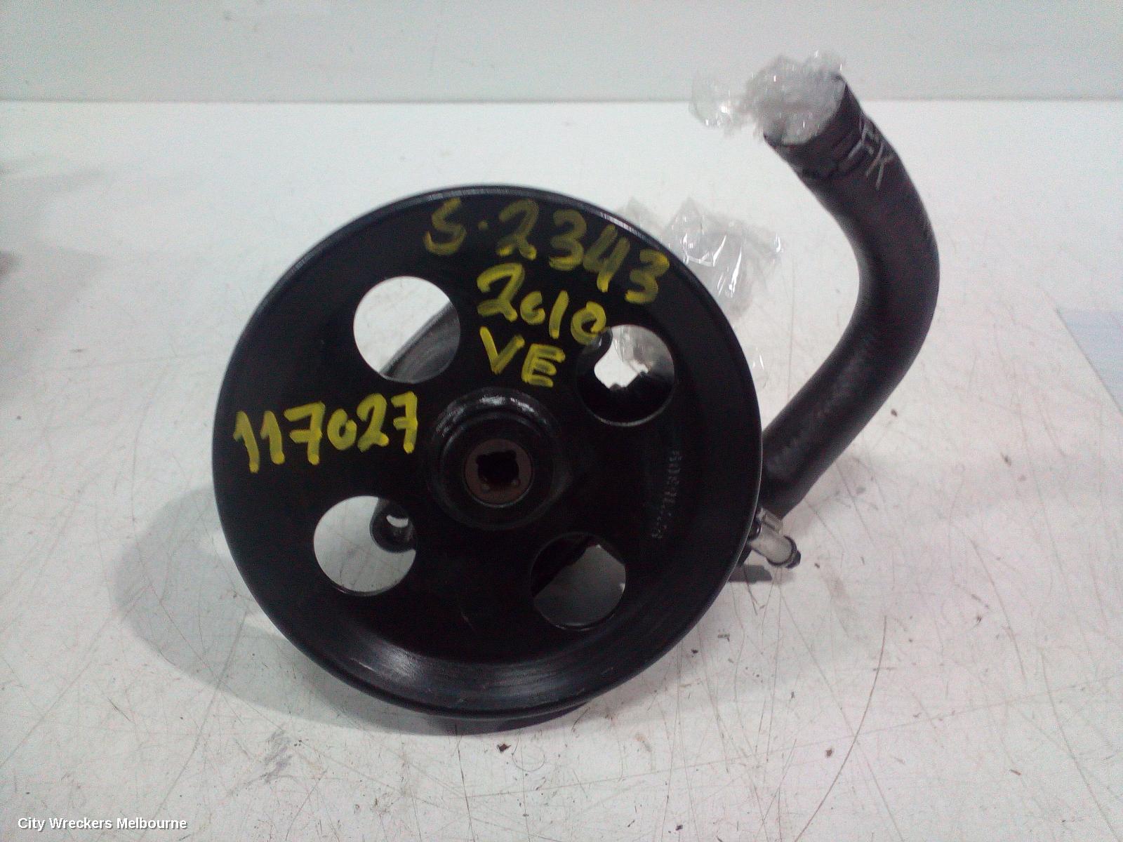 HOLDEN COMMODORE STEERING PUMP, 3.6, VE, 08/2006 - 05/2013