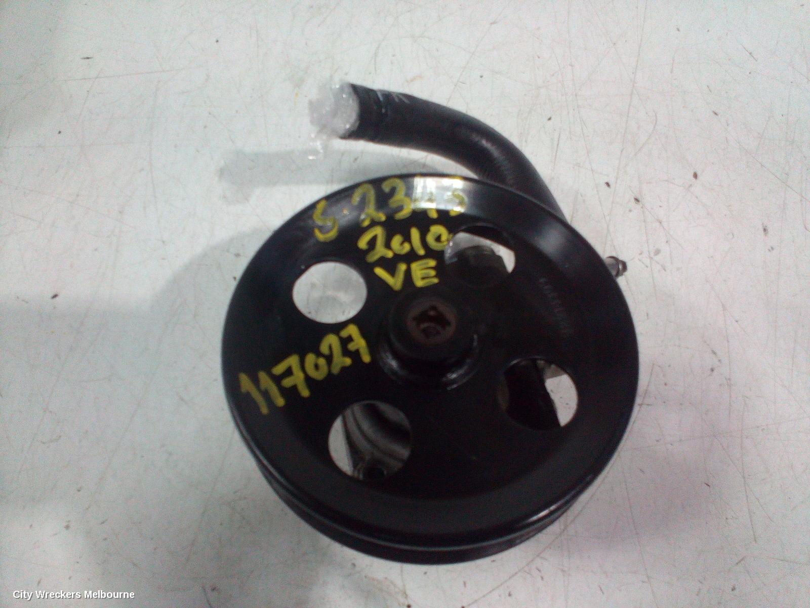 HOLDEN COMMODORE STEERING PUMP, 3.6, VE, 08/2006 - 05/2013