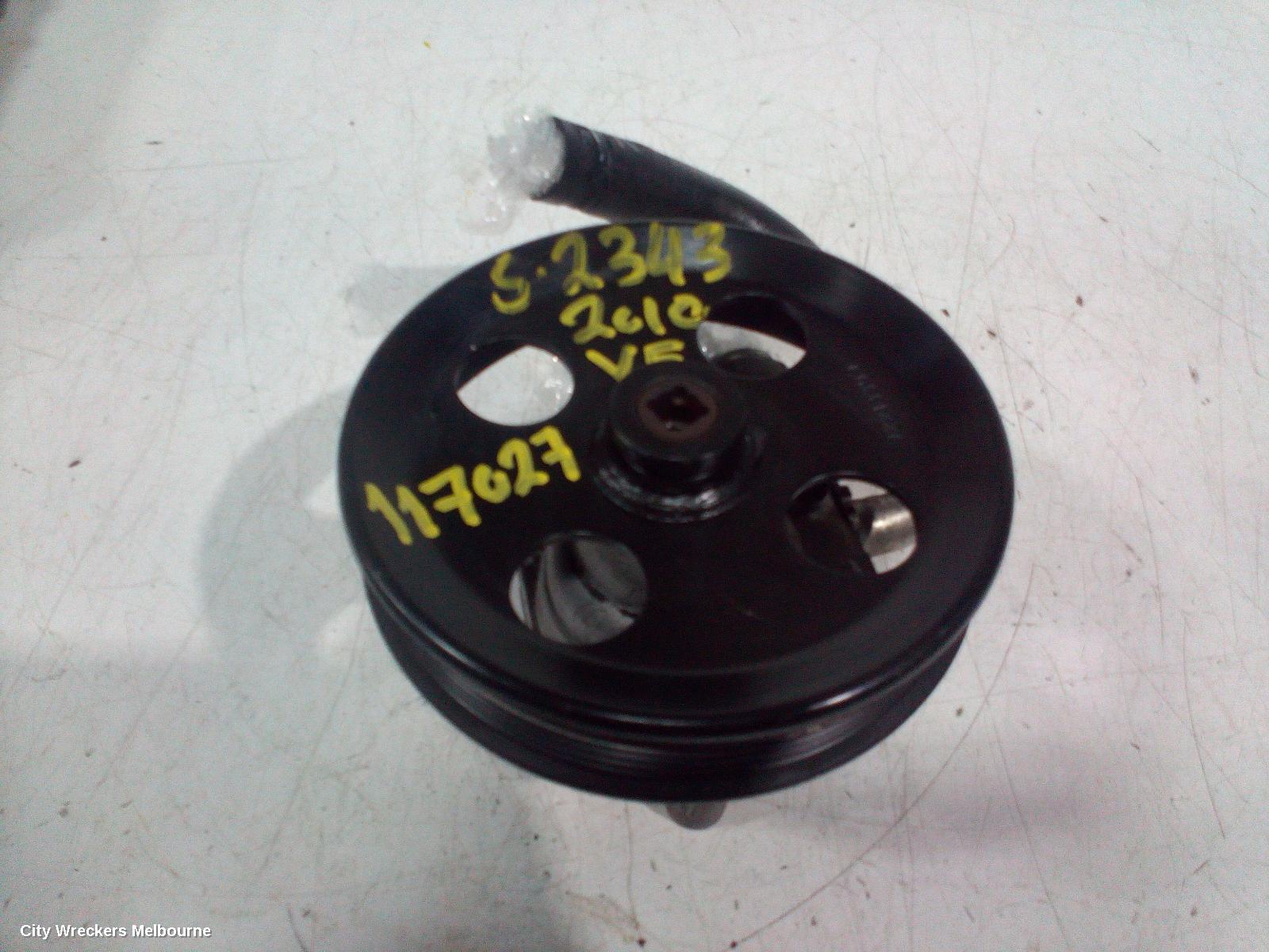 HOLDEN COMMODORE STEERING PUMP, 3.6, VE, 08/2006 - 05/2013