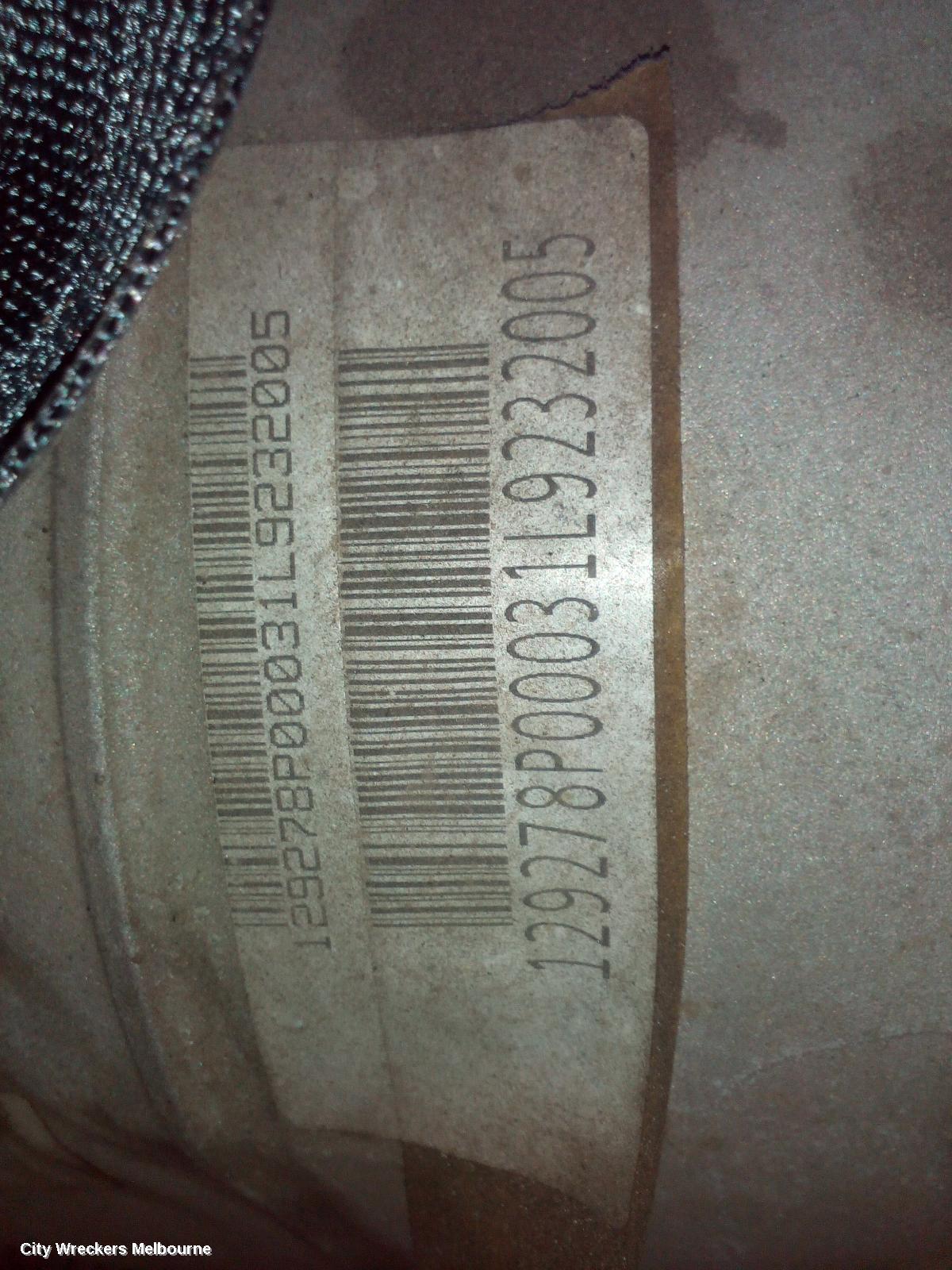LDV G10 TRANS/GEARBOX, AUTO, DIESEL, 1.9, TURBO, SV7A/SV7C, WAGON/VAN, 04/2015 - 06/2021